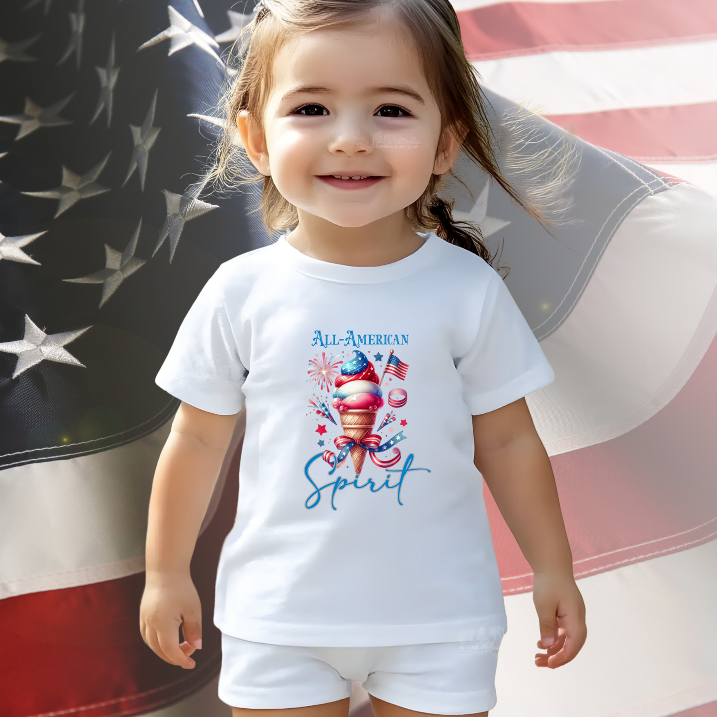 All-American Spirit Toddler T-Shirt