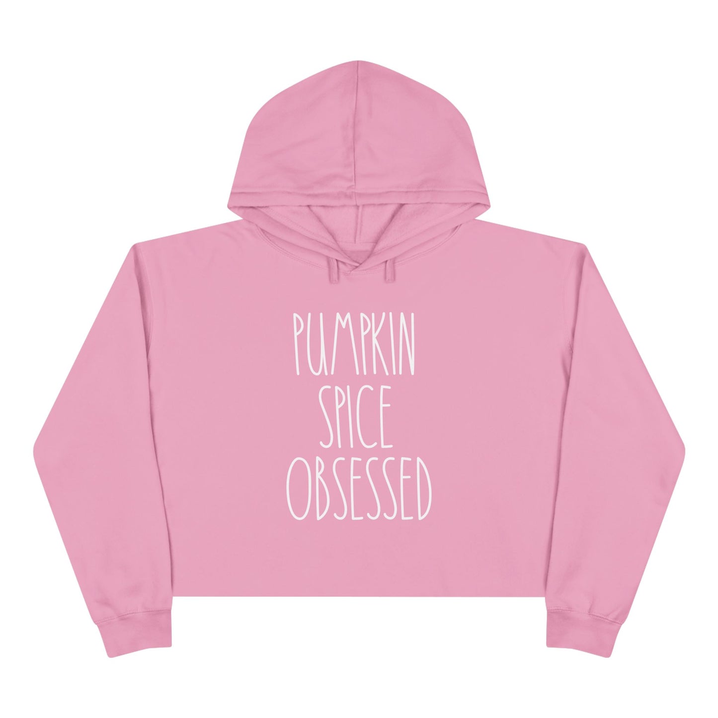 Pumpkin Spice Obsessed Crop Hoodie