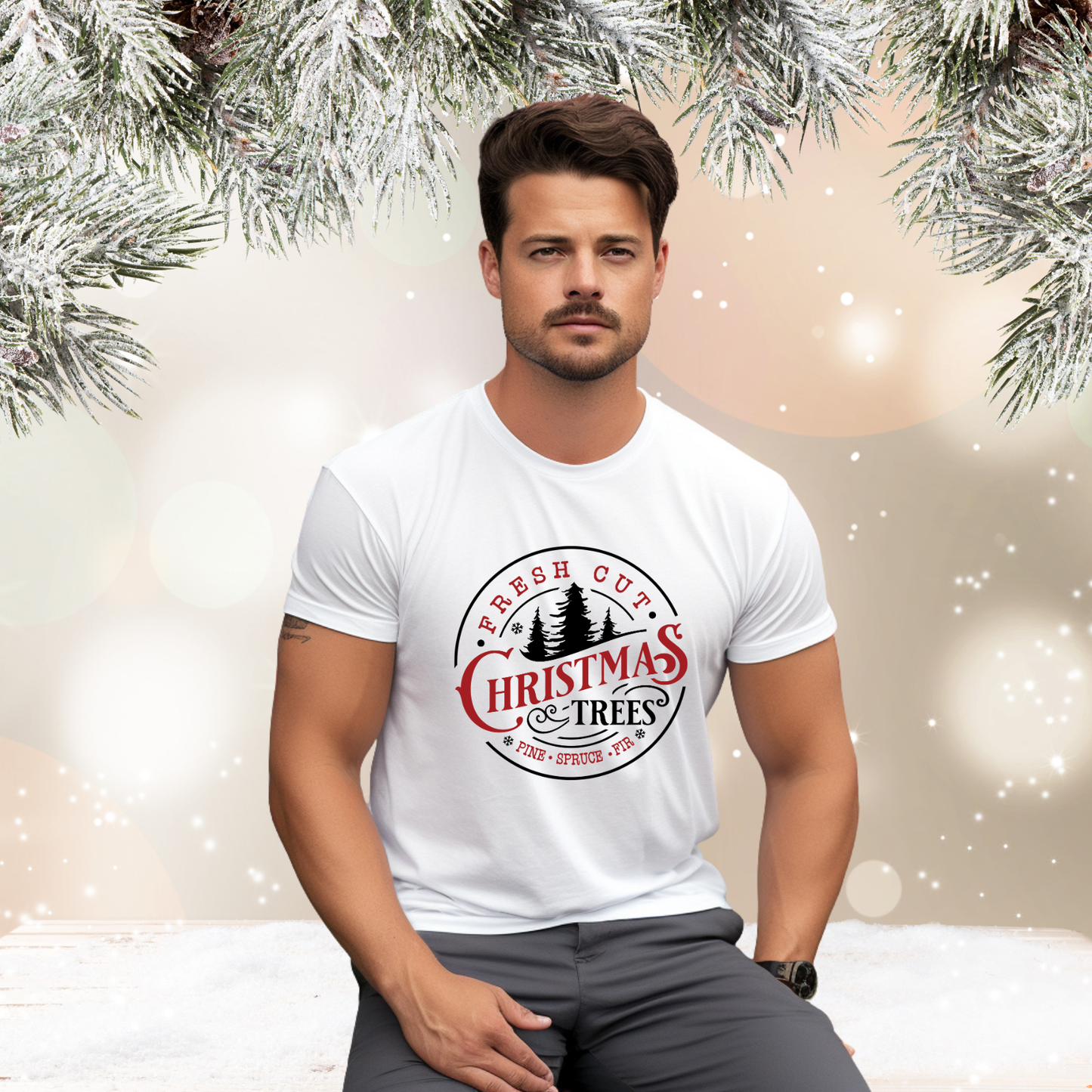 Fresh Cut Christmas Trees T-Shirt