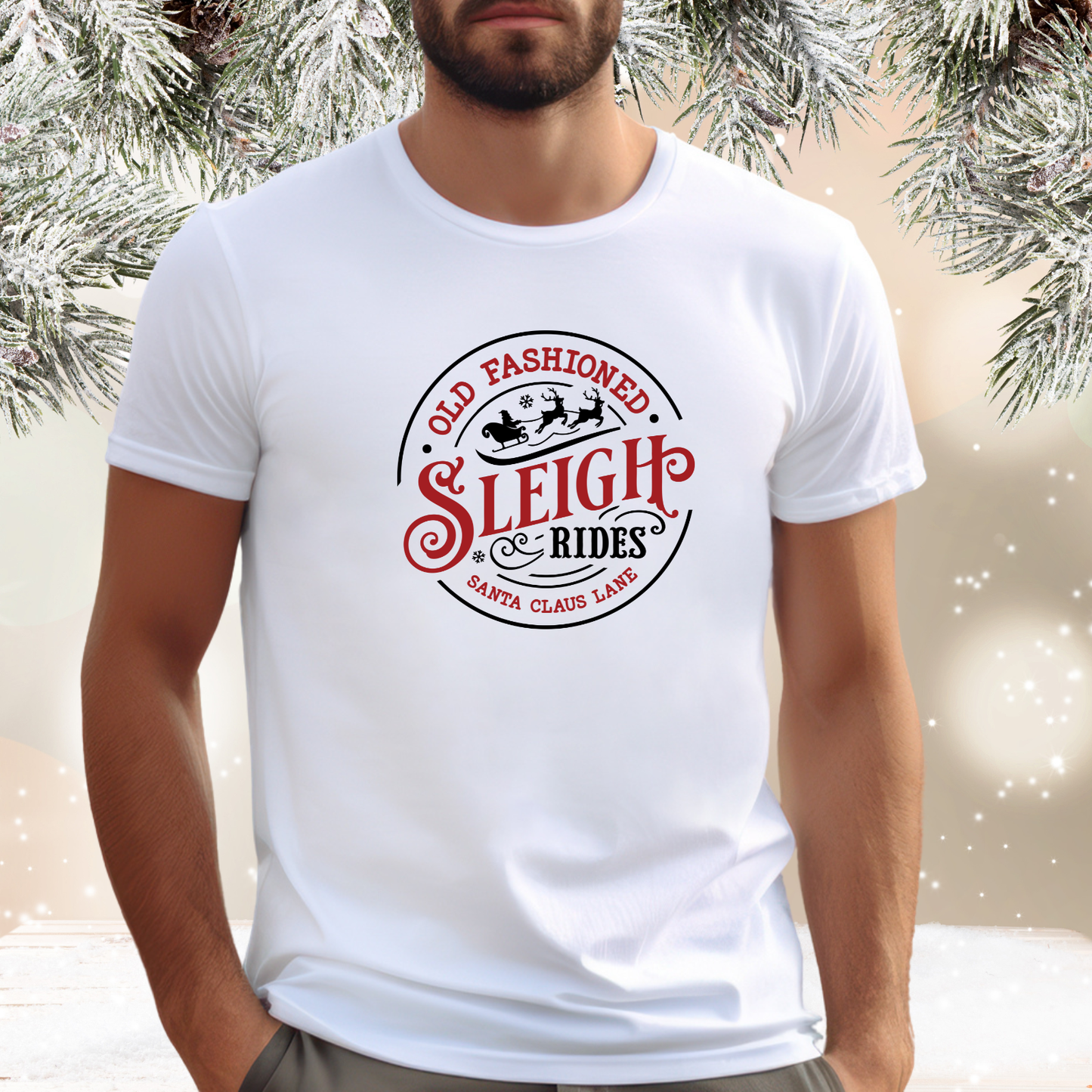 Old Fashioned Sleigh Rides T‑Shirt