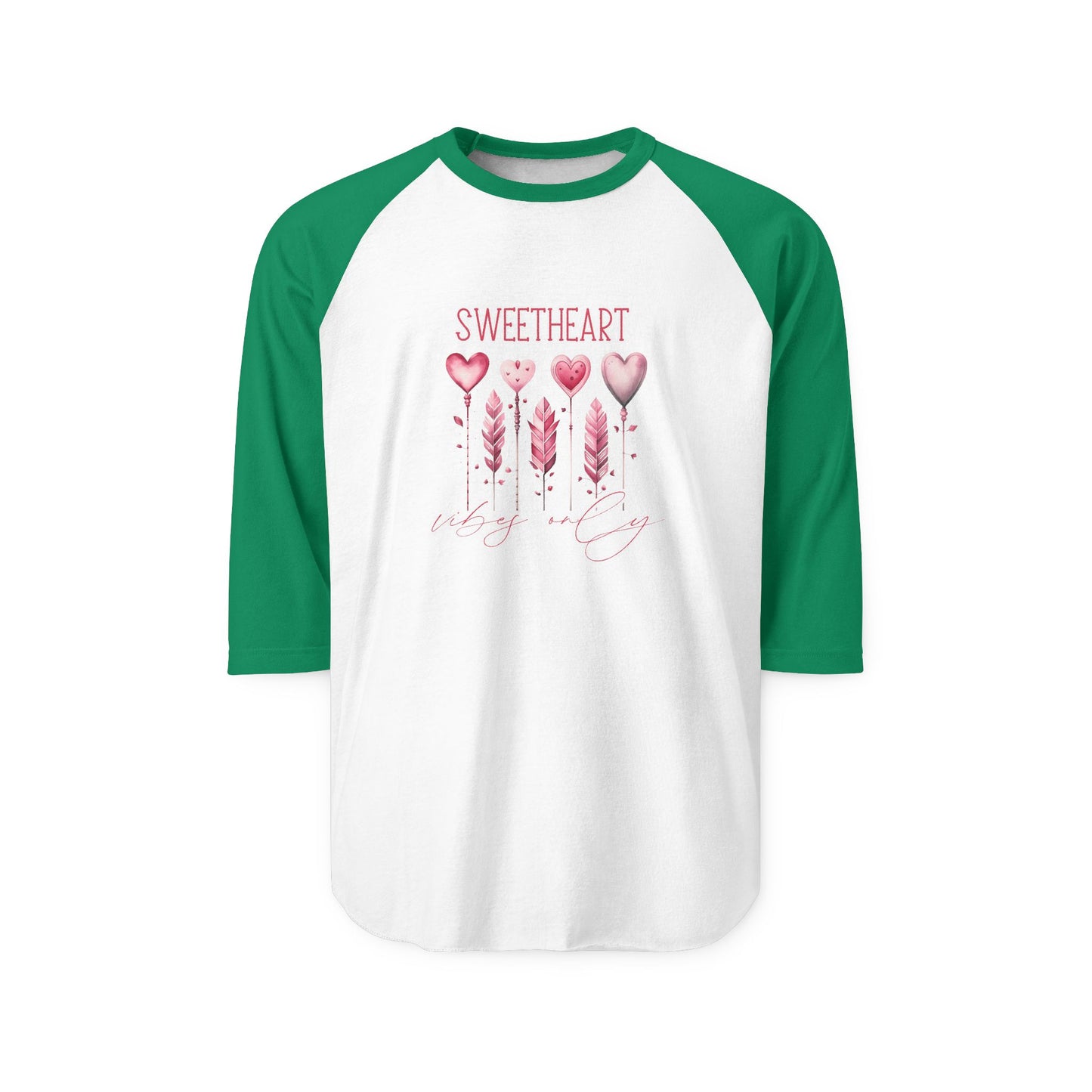 Sweetheart Vibes Only Baseball Tee