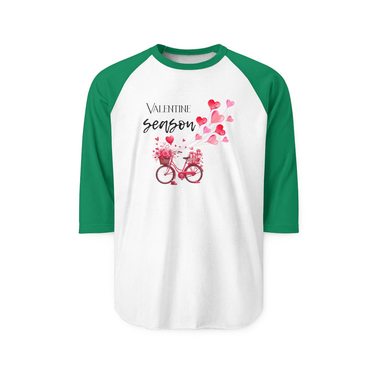 Valentine Season Baseball Tee