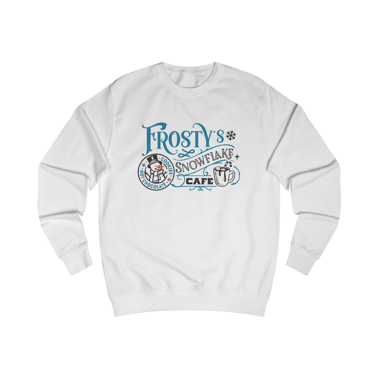 Frosty’s Snowflake Cafe Crewneck Sweatshirt