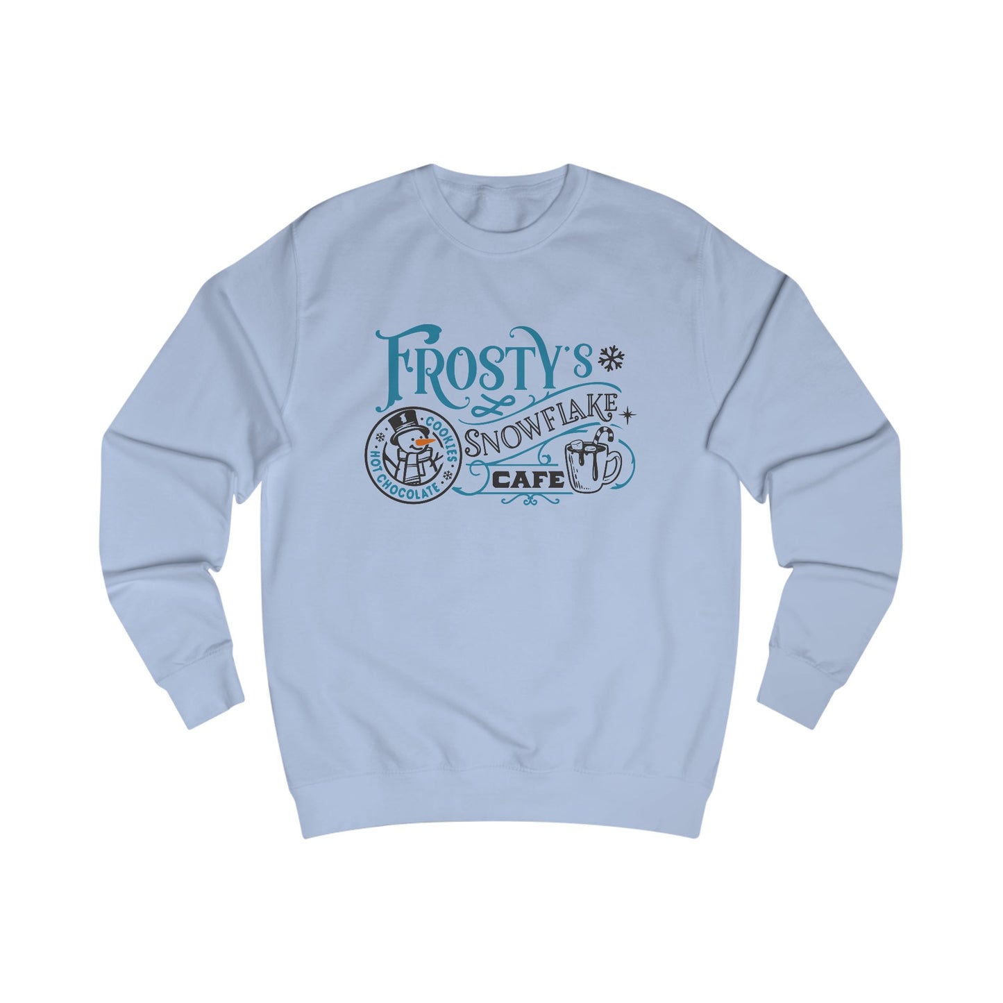 Frosty’s Snowflake Cafe Crewneck Sweatshirt