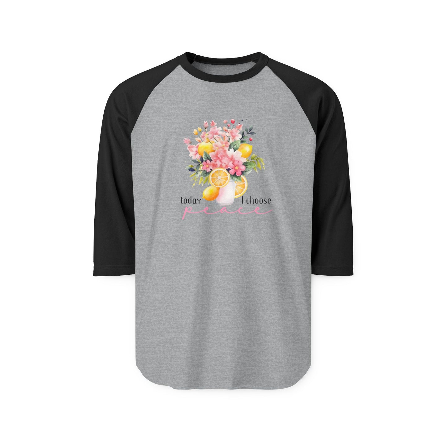 Today I Choose Peace Baseball Tee