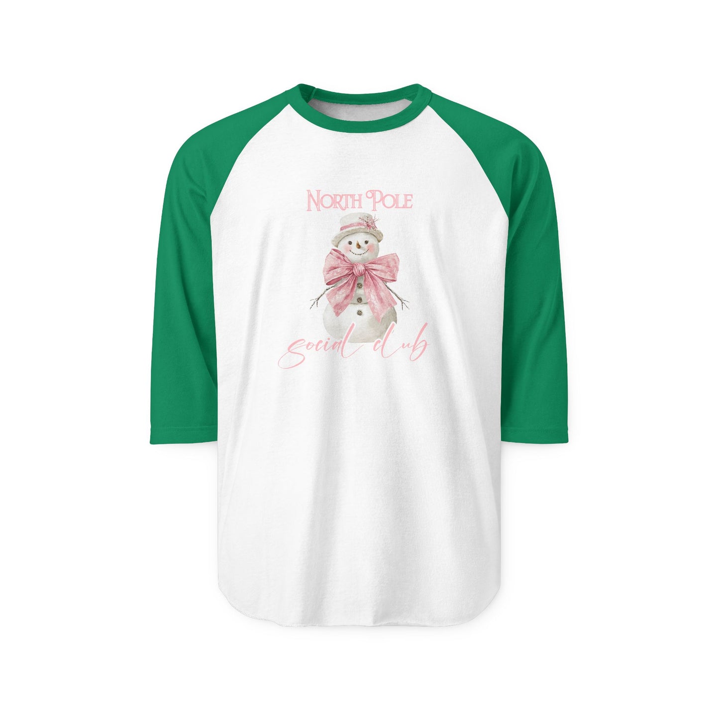 North Pole Social Club Baseball Tee