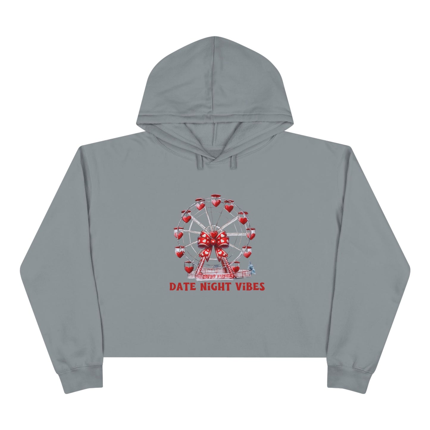 Date Night Vibes Crop Hoodie