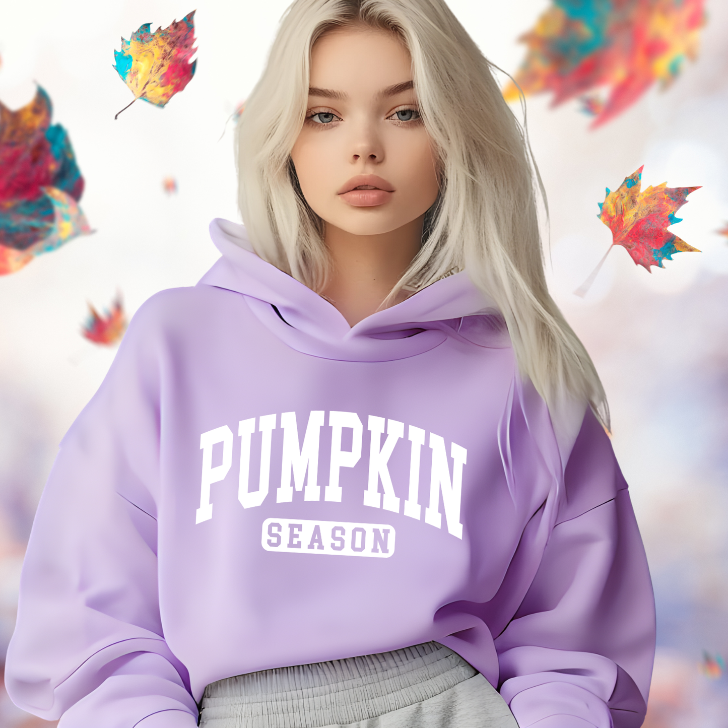 Pumpkin Season Crop Hoodie
