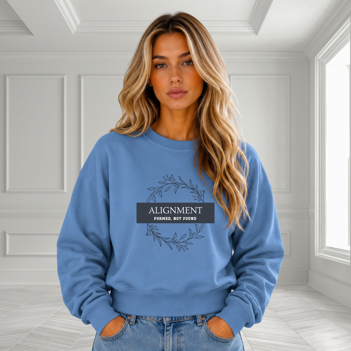 Alignment -Formed, Not Found Crewneck Sweatshirt