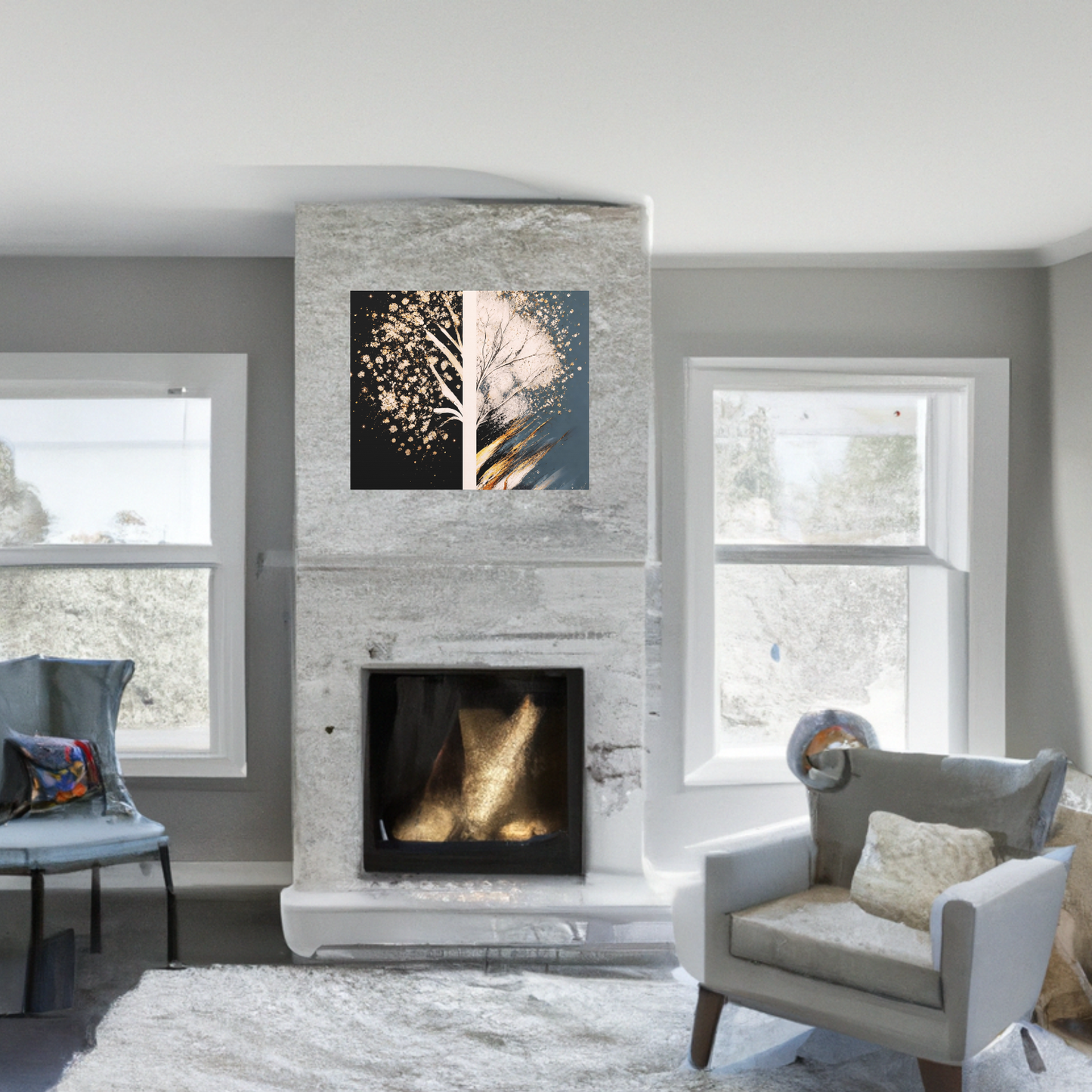 Rooted In Grace Canvas Wall Art
