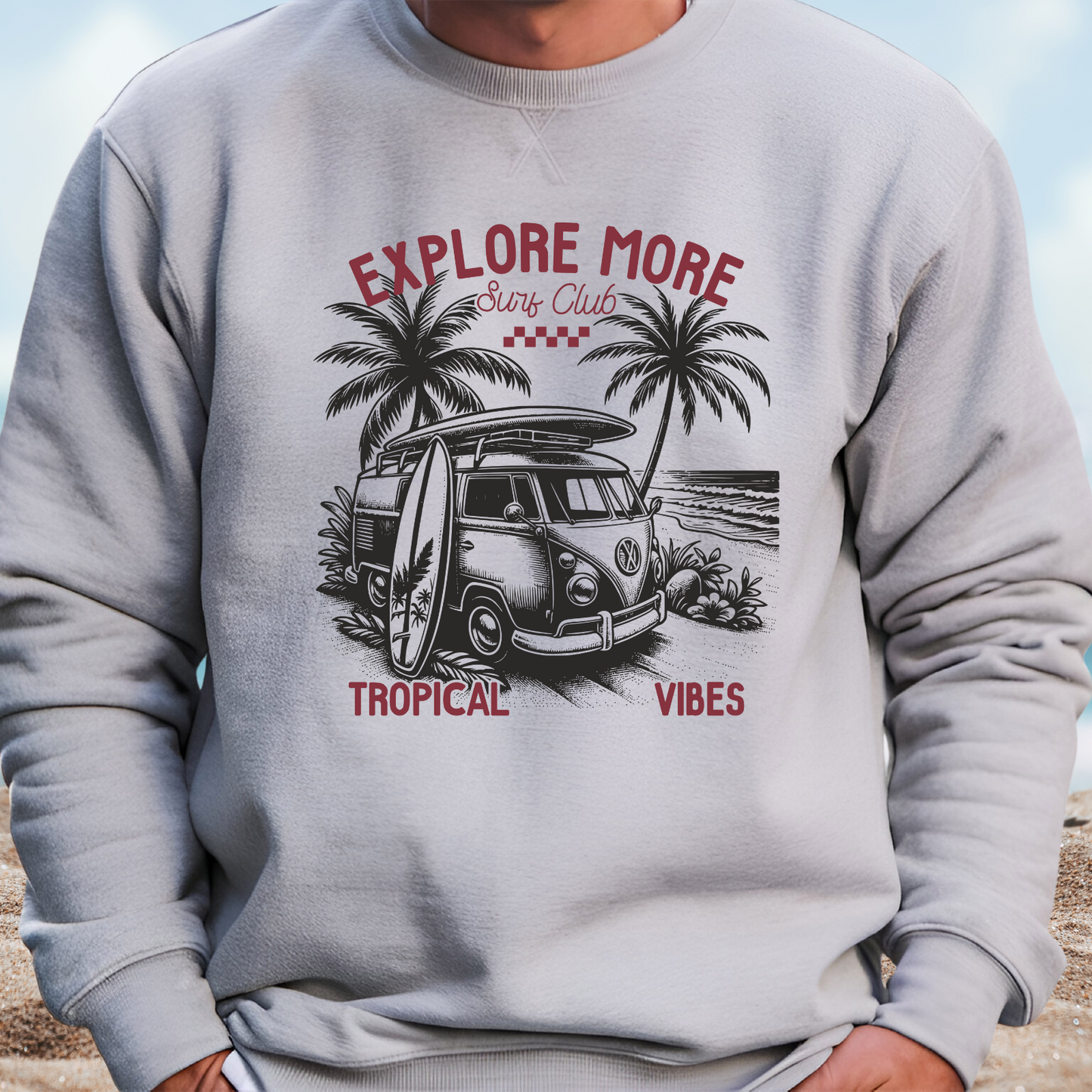 Explore More Crewneck Sweatshirt