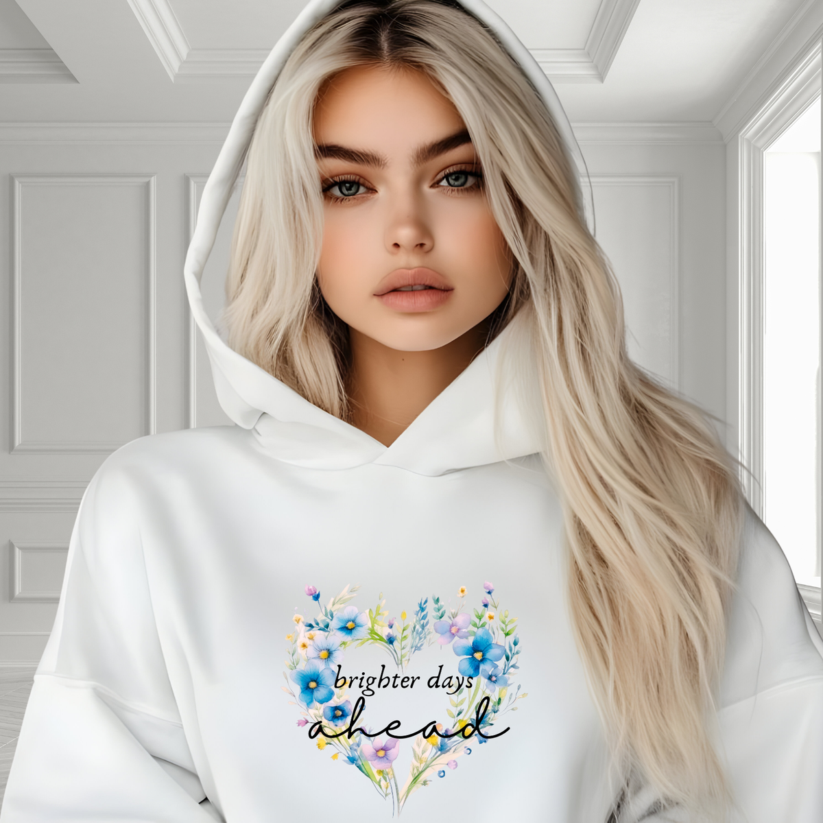 Brighter Days Ahead Crop Hoodie