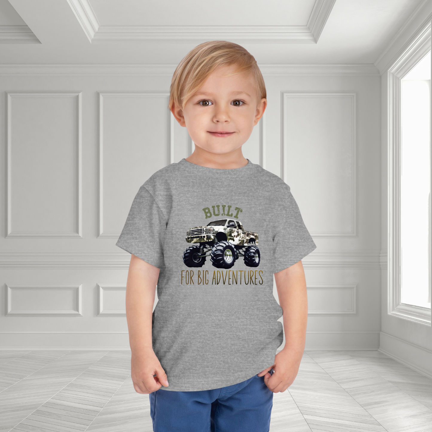 Built For Big Adventures Toddler T-Shirt