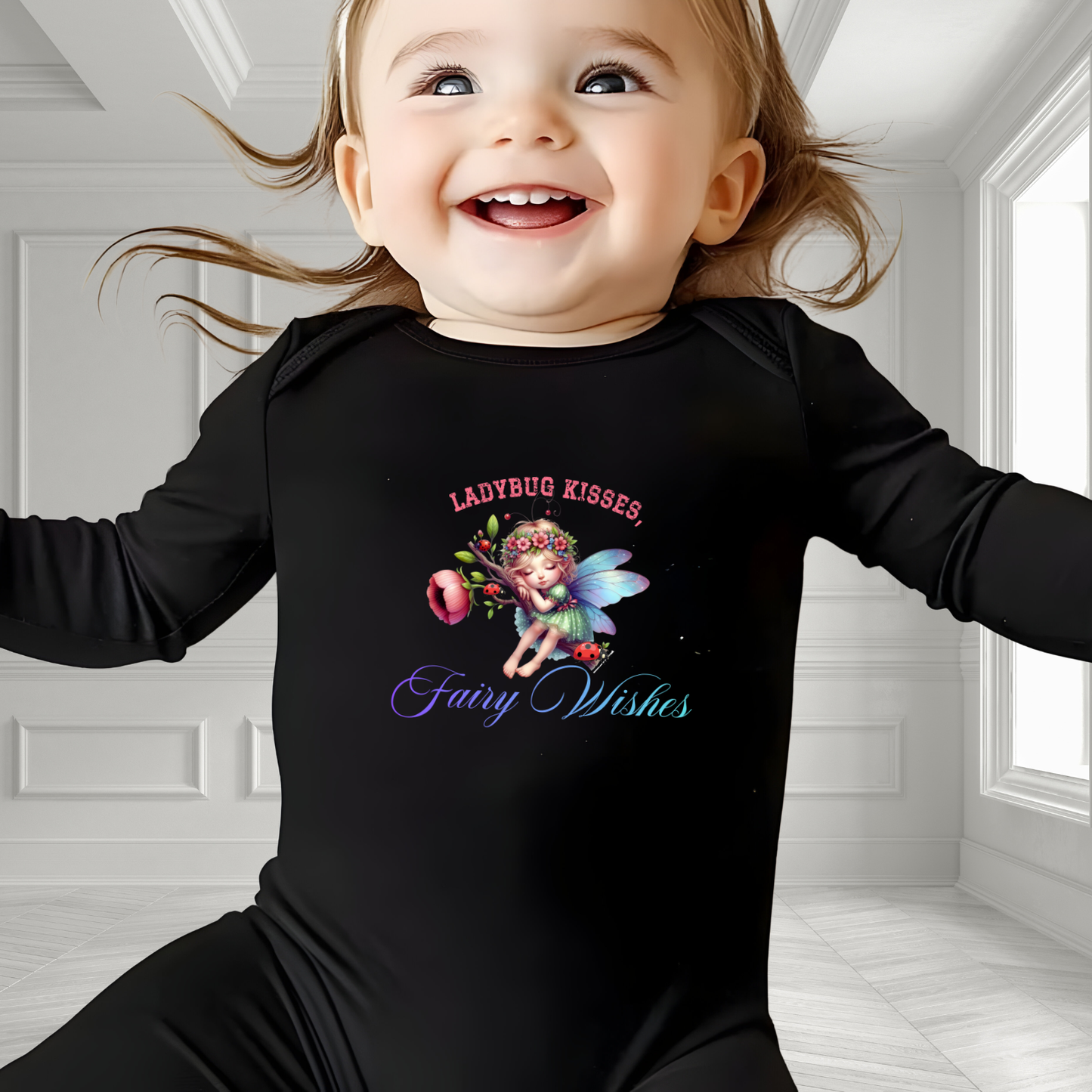 Fairy Wishes Infant Long Sleeve Onesie