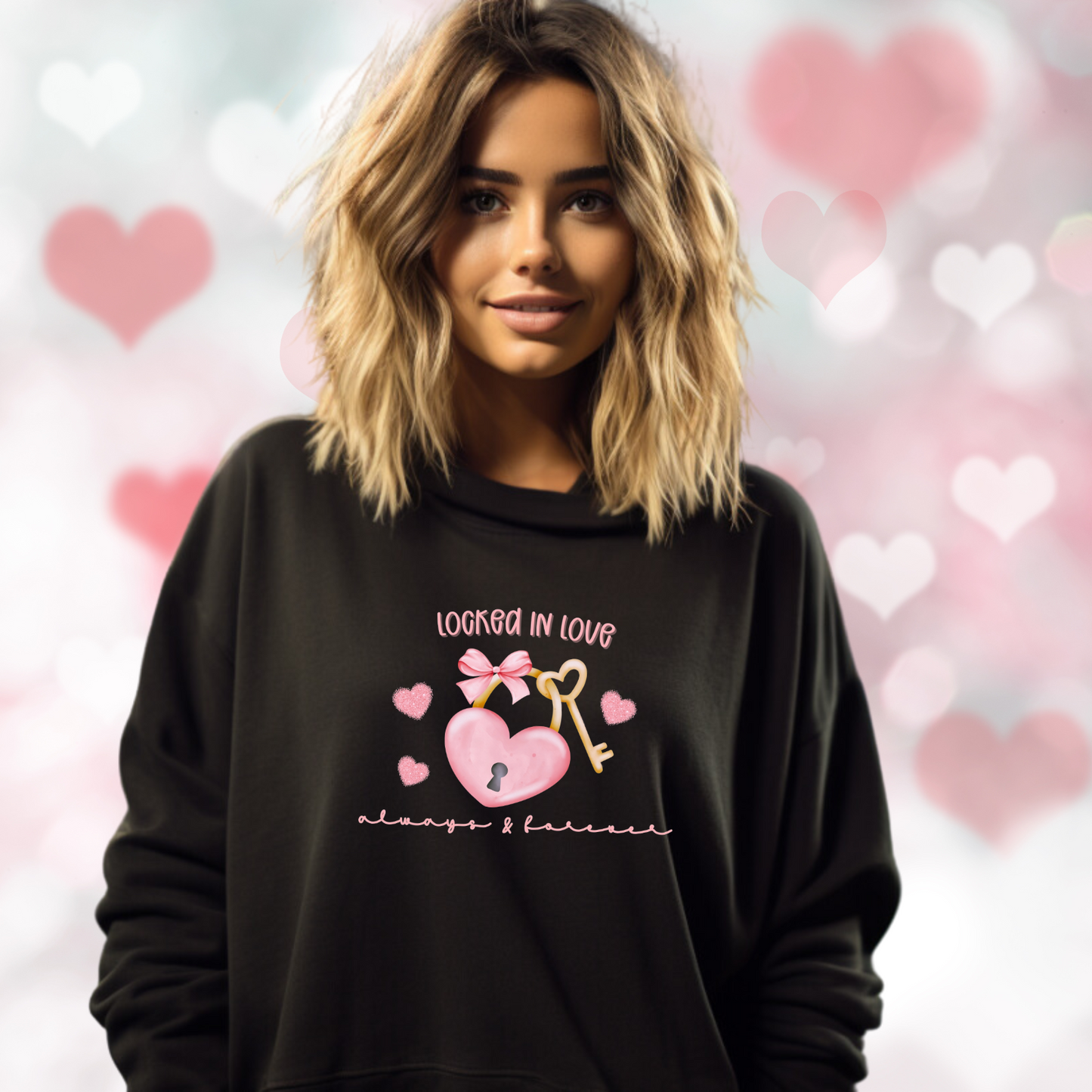 Locked In Love Crewneck Sweatshirt
