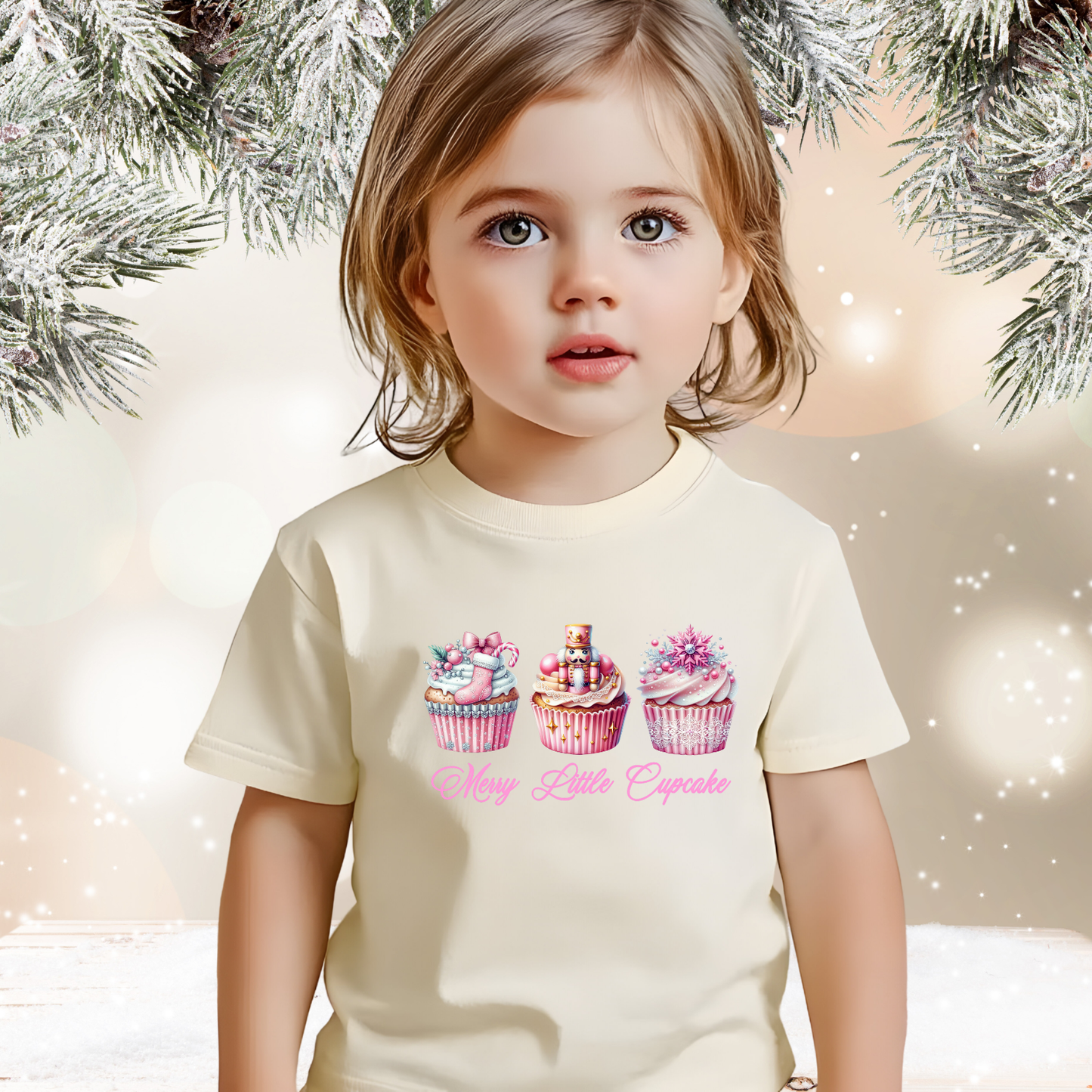 Merry Little Cupcake Kid's T-Shirt