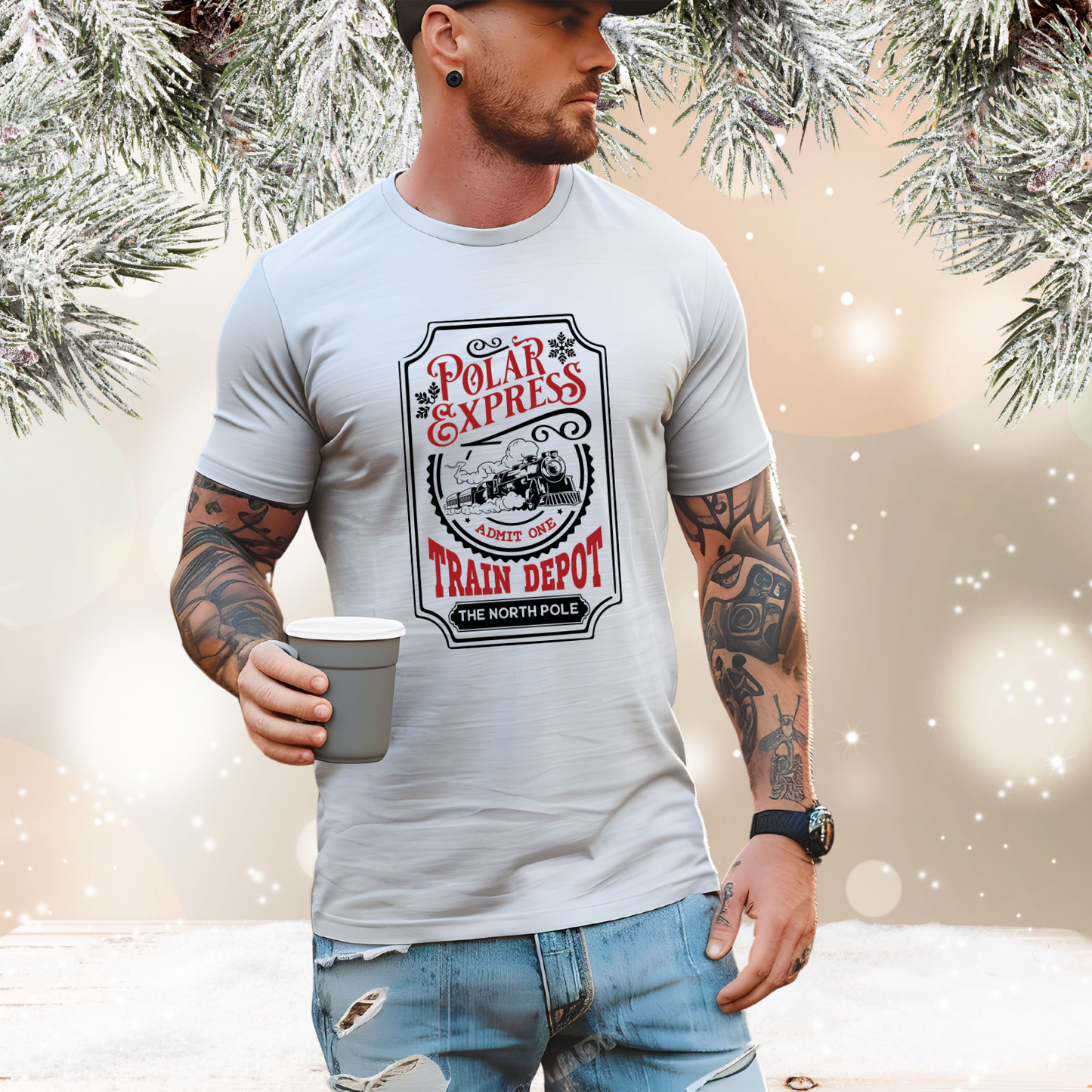 Polar Express Train Depot T‑Shirt