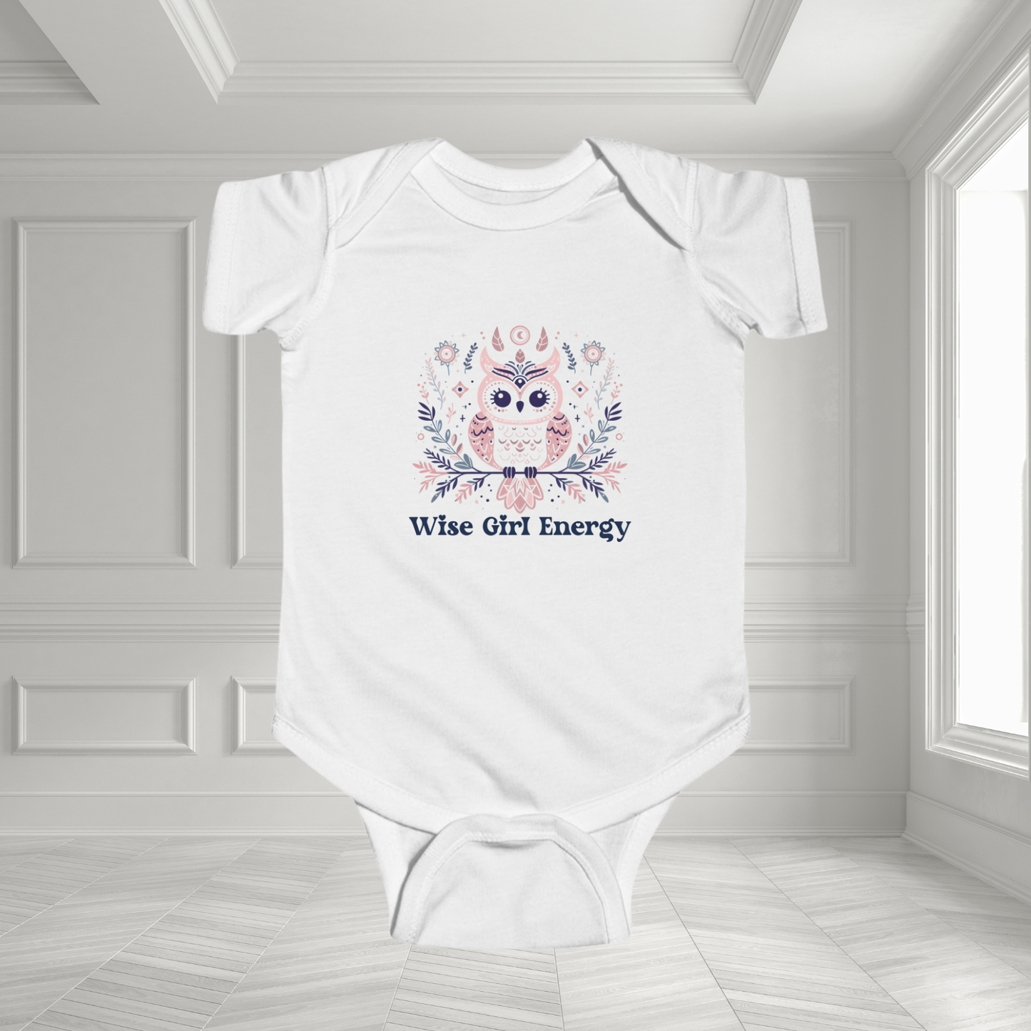 Wise Girl Energy Infant Short Sleeve Onesie