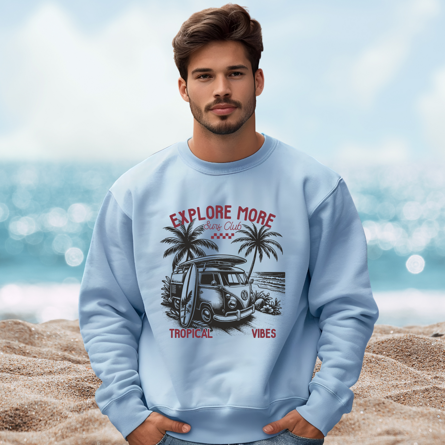 Explore More Crewneck Sweatshirt