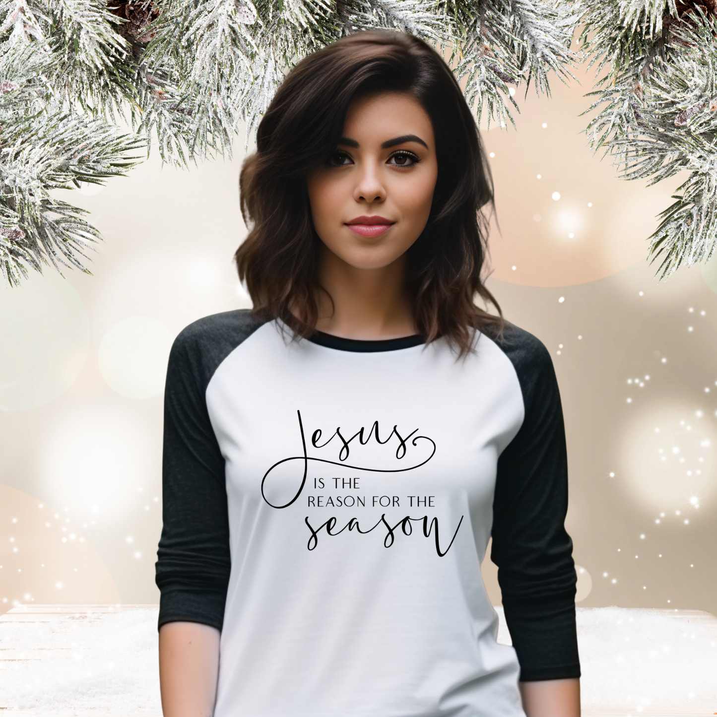 Jesus Is The Reason Baseball Tee