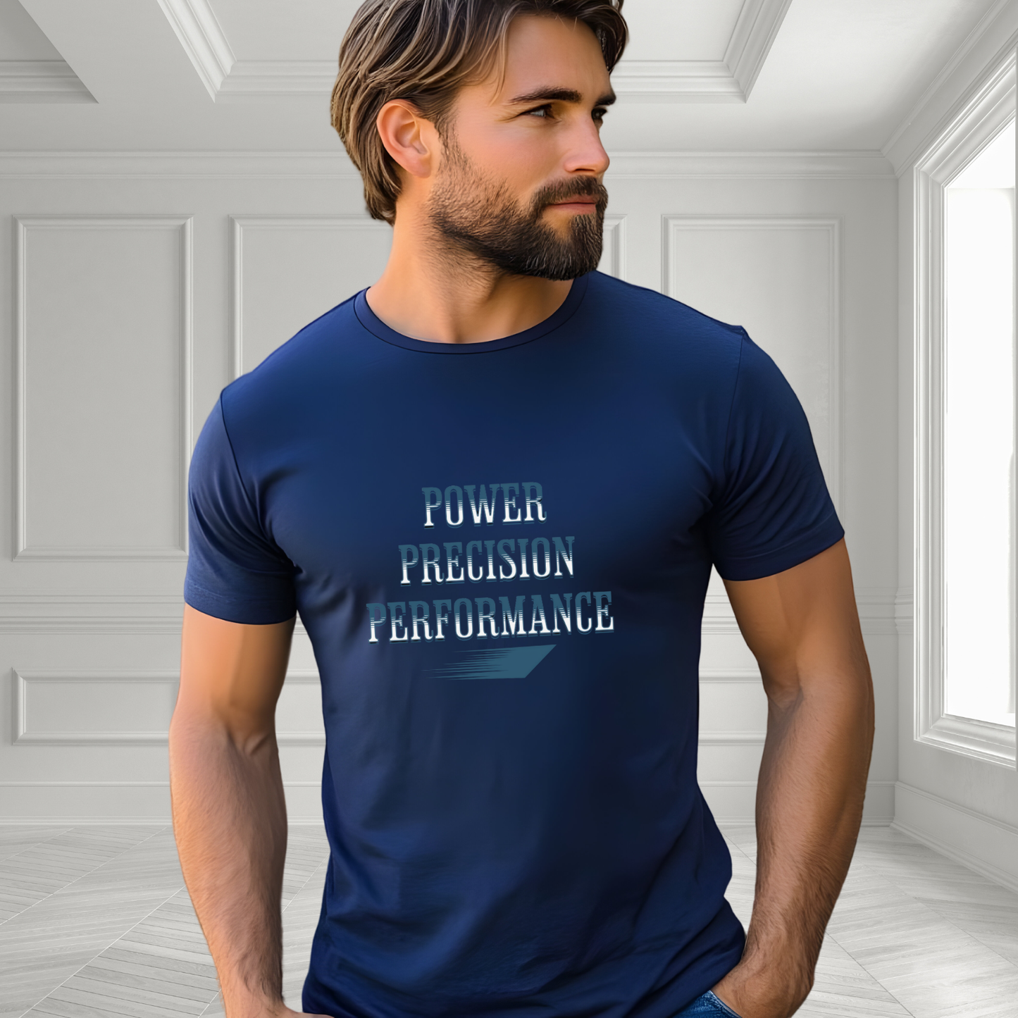 Power, Precision, Performance T‑Shirt