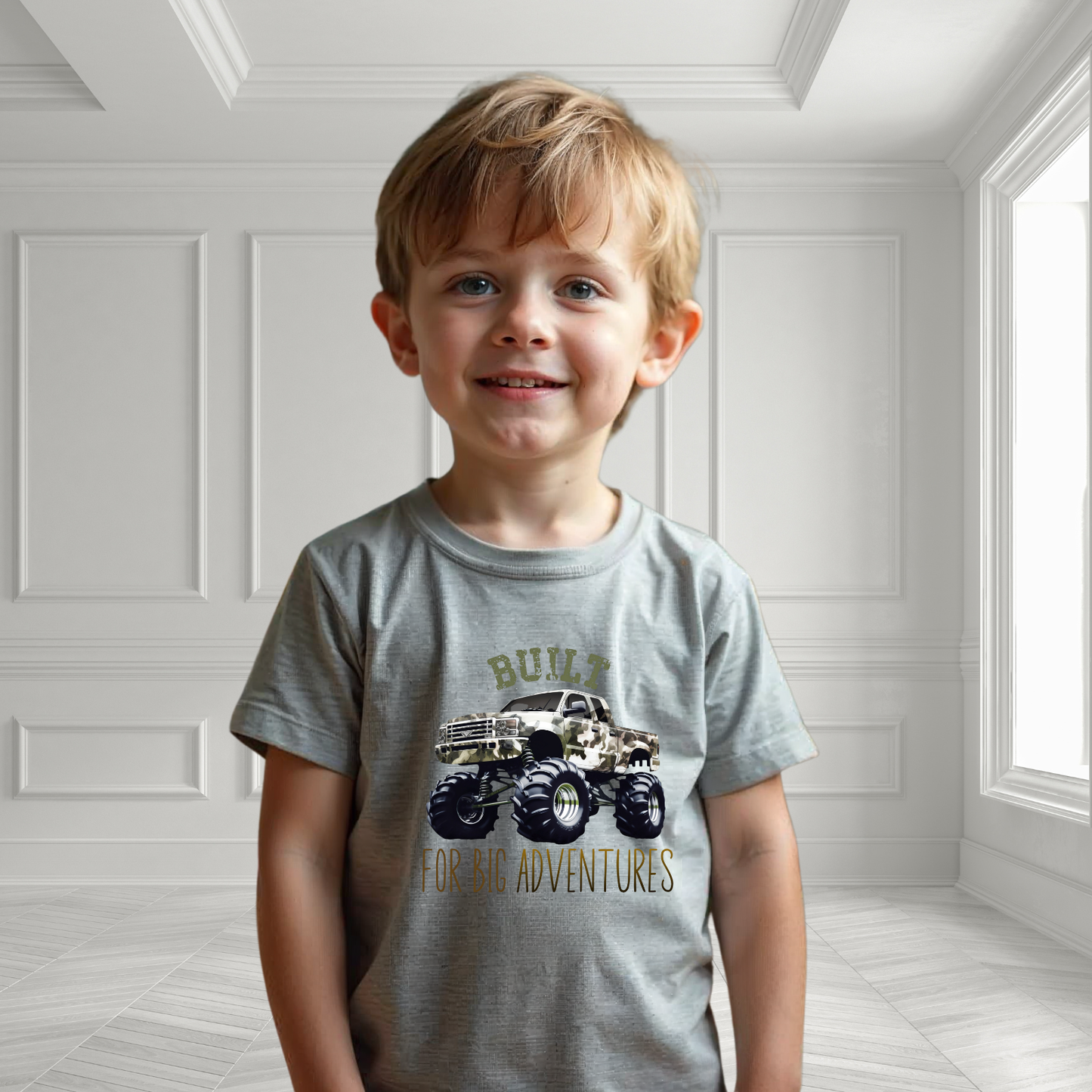 Built For Big Adventures Toddler T-Shirt