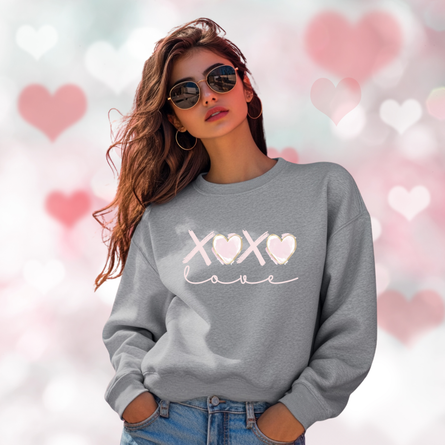 XO Love Crewneck Sweatshirt