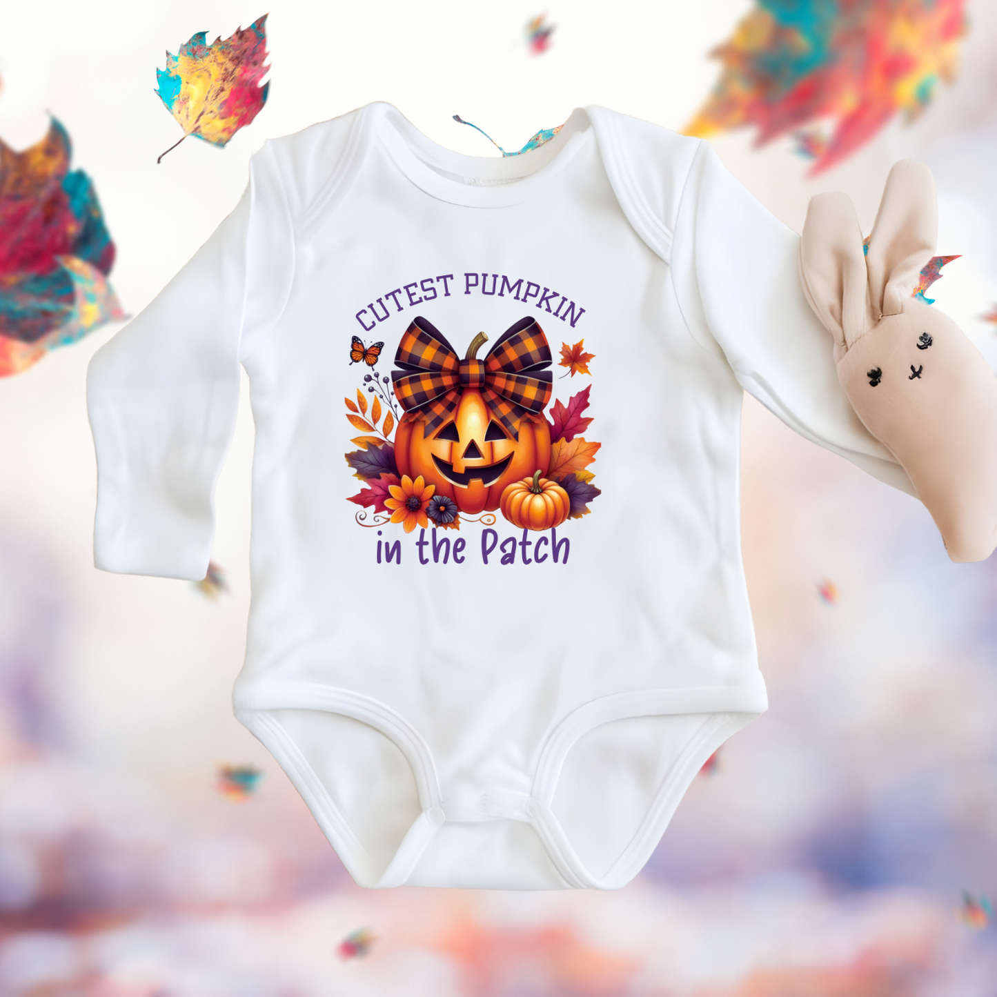 Cutest Pumpkin In The Patch Infant Long Sleeve Onesie