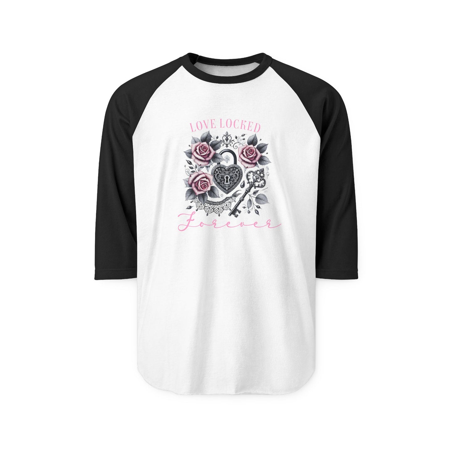 Love Locked Forever Baseball Tee
