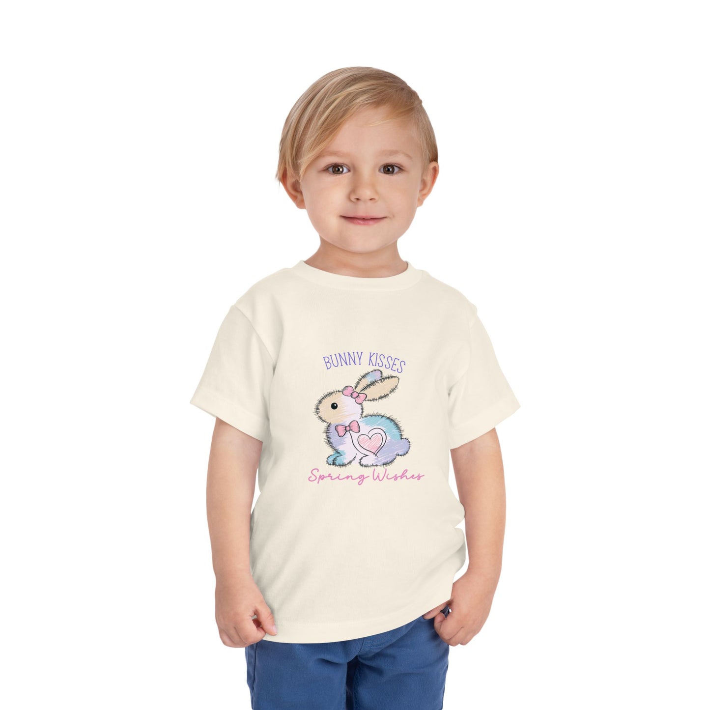 Bunny Kisses, Spring Wishes Toddler T-Shirt