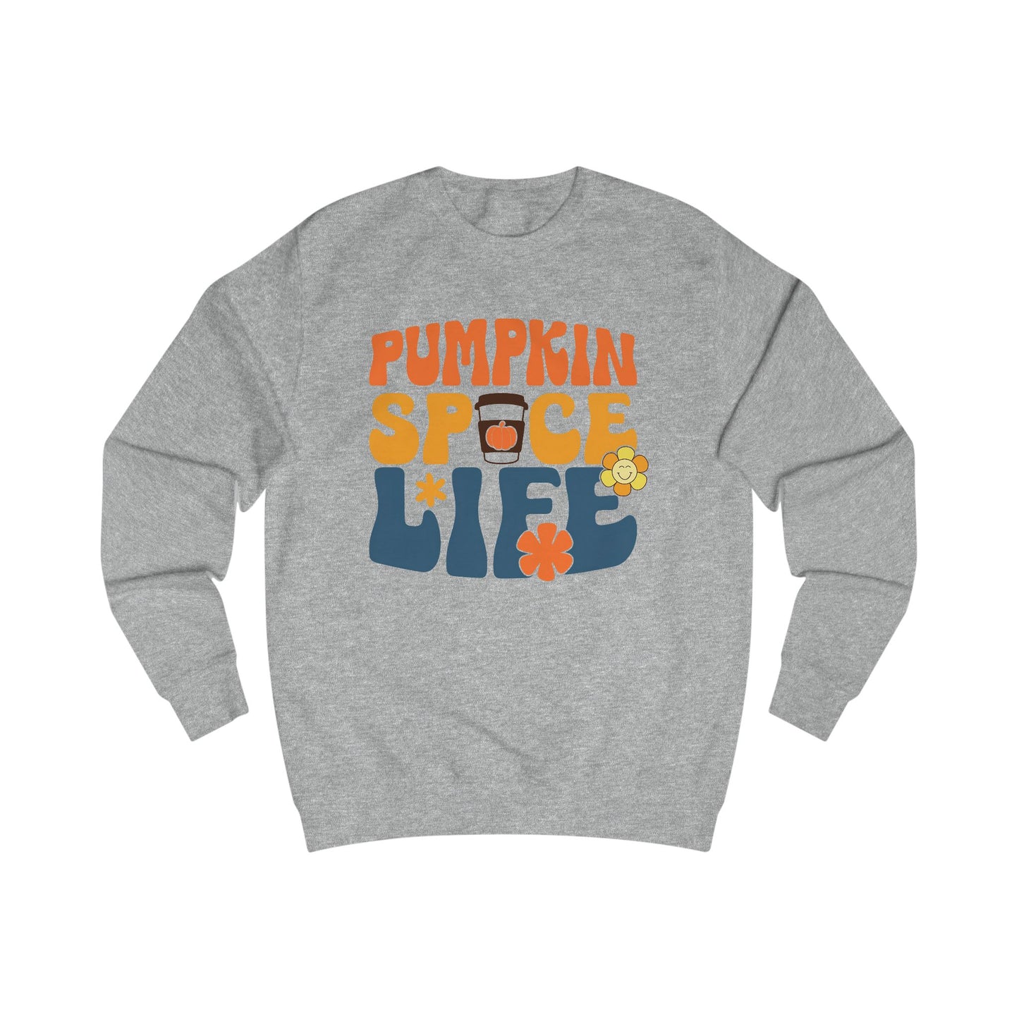 Retro Pumpkin Spice Life Crewneck Sweatshirt