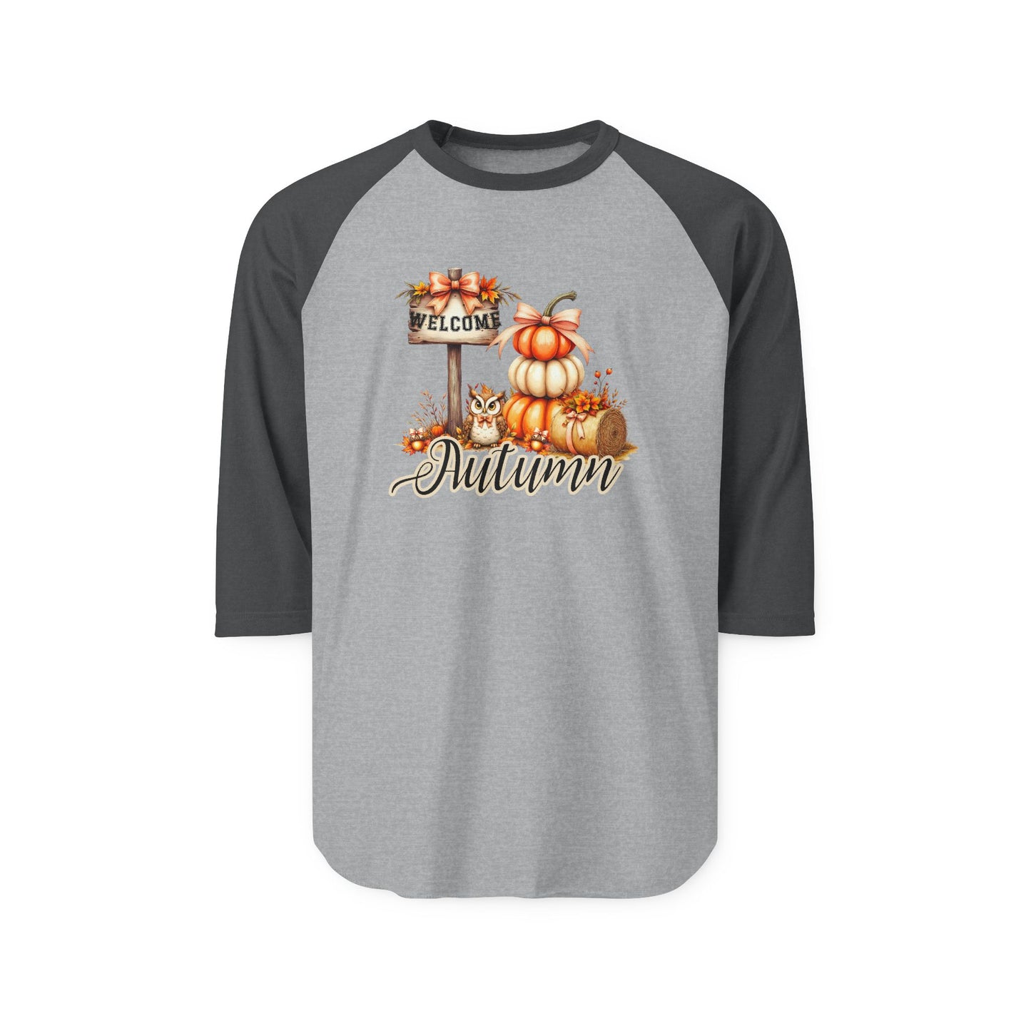 Welcome Autumn Baseball Tee