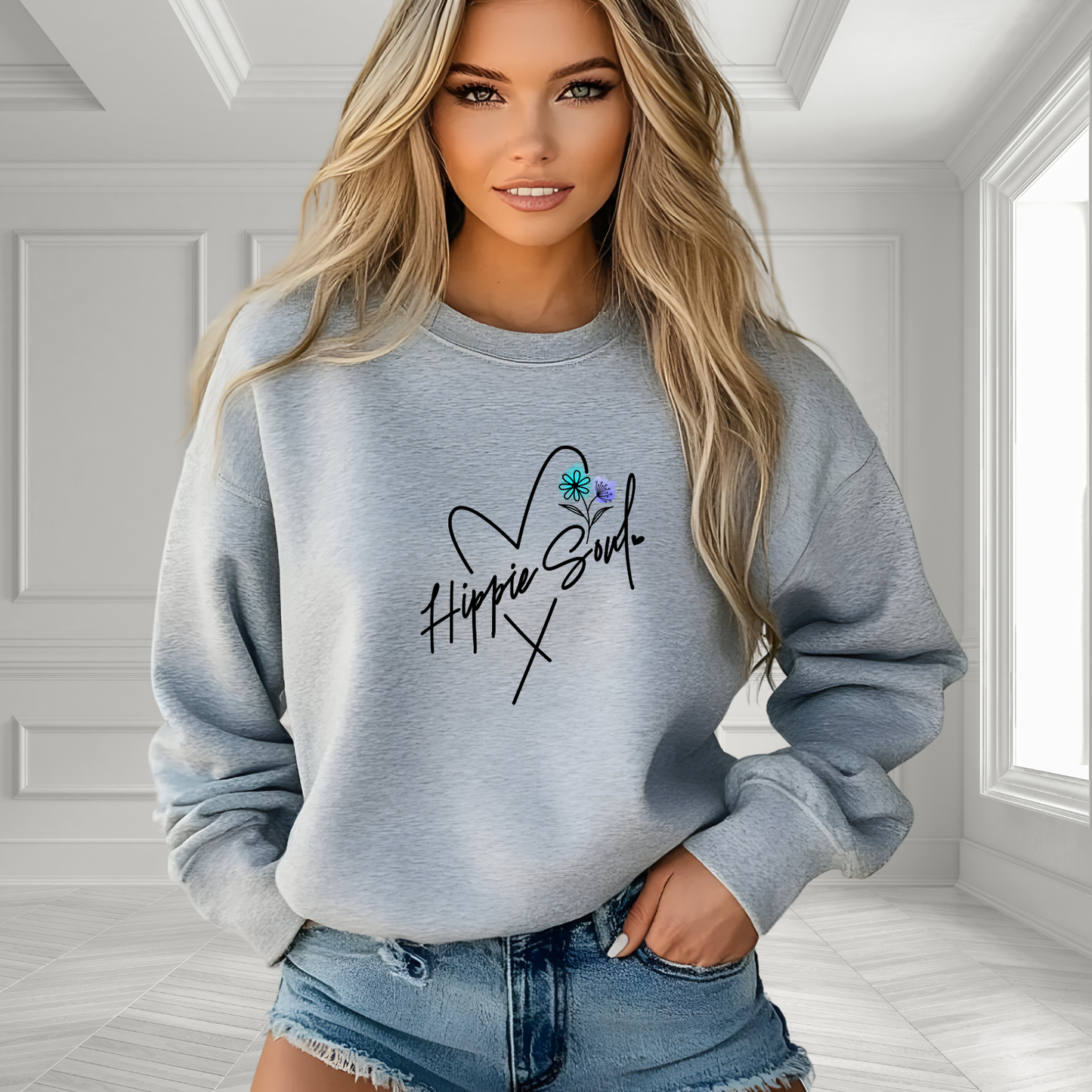 Hippie Soul Crewneck Sweatshirt