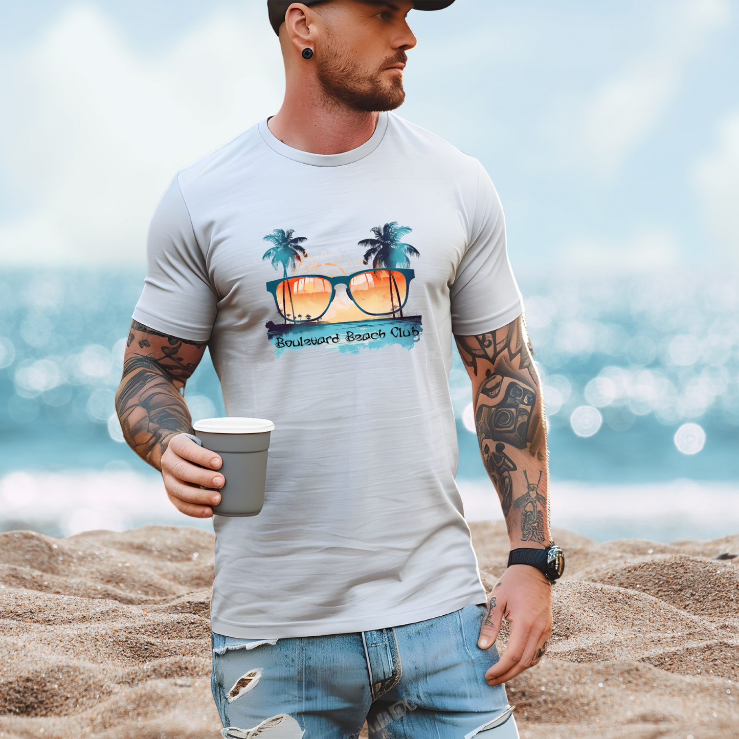 Boulevard Beach Club T-Shirt