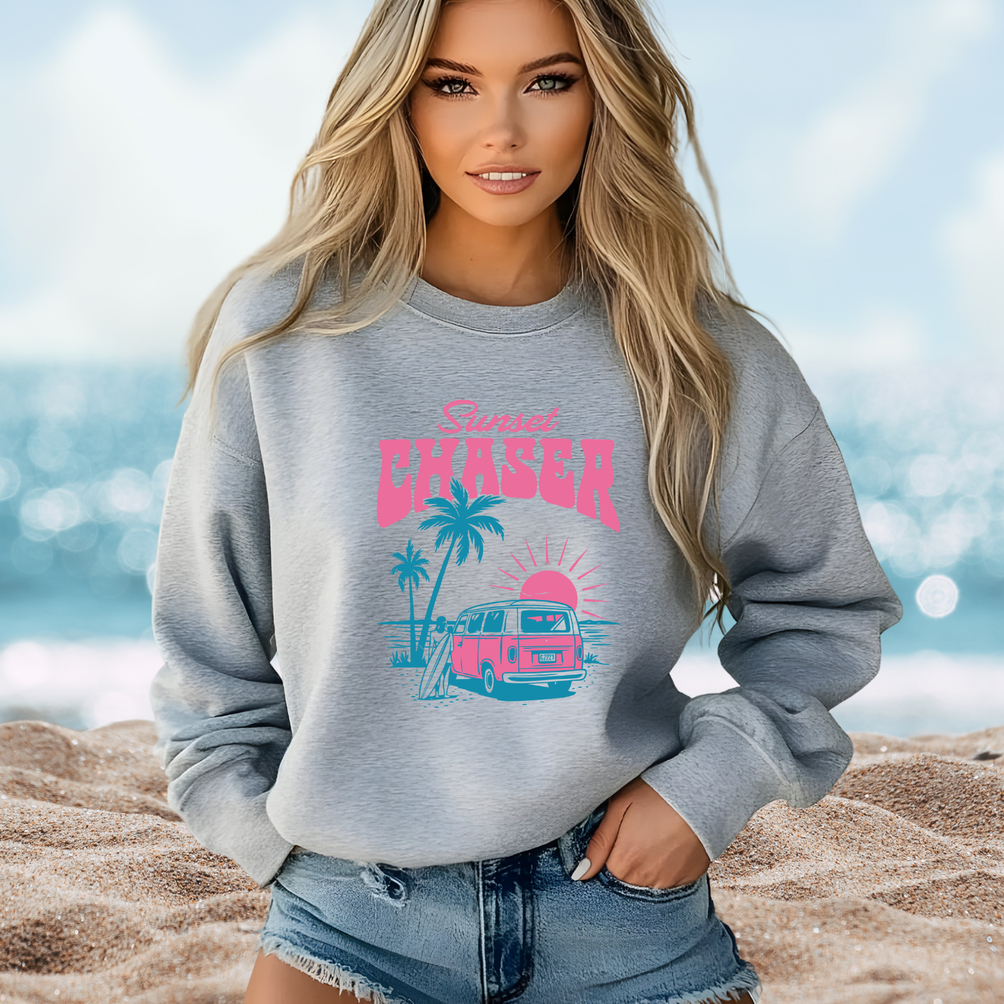 Sunset Chaser Crewneck Sweatshirt