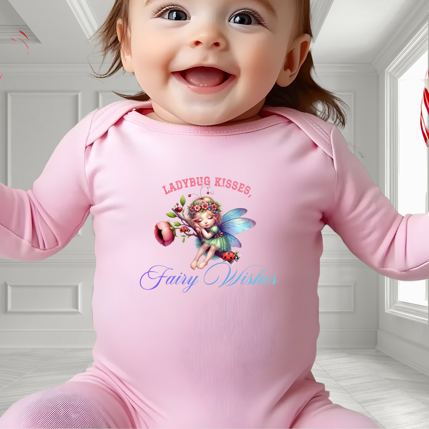 Fairy Wishes Infant Long Sleeve Onesie