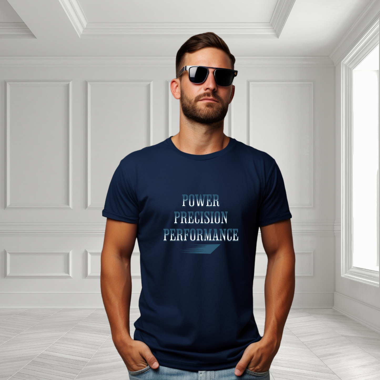 Power, Precision, Performance T‑Shirt