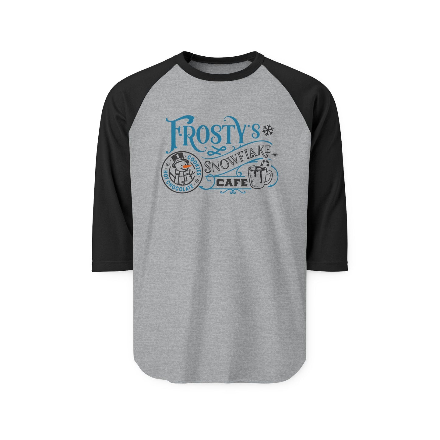 Frosty’s Snowflake Cafe Baseball Tee