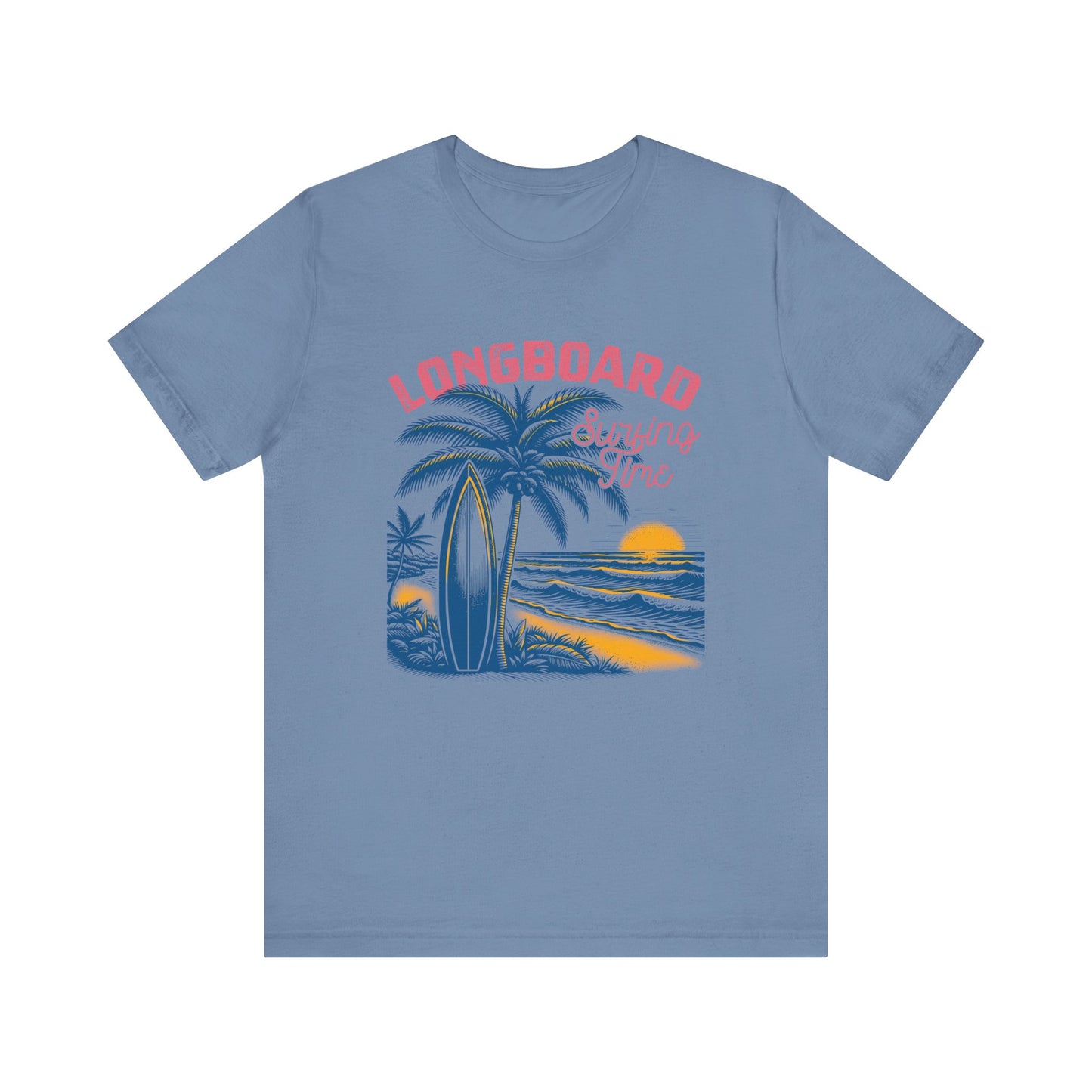 Longboard Surfing T-Shirt