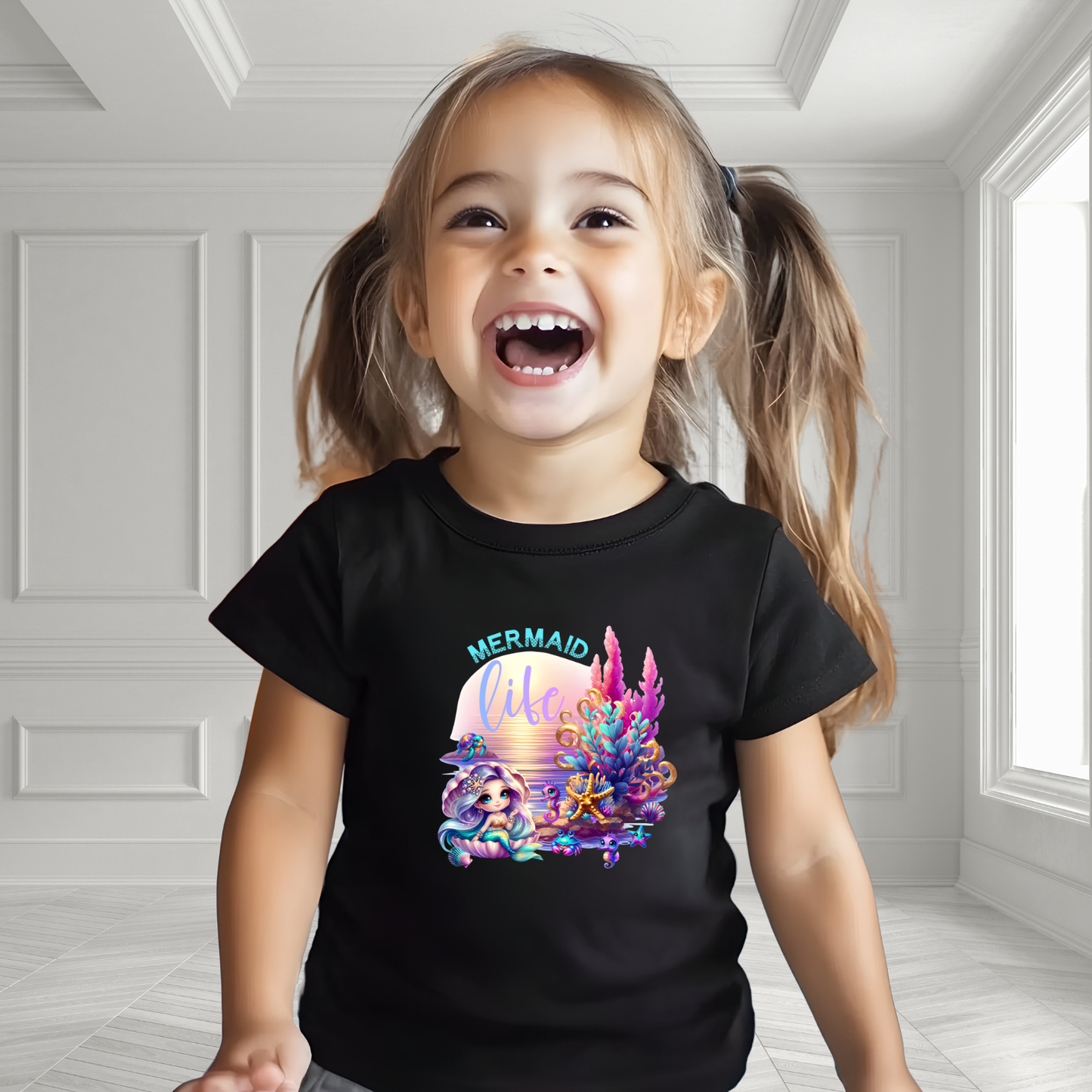 Mermaid Life Kid's T-Shirt