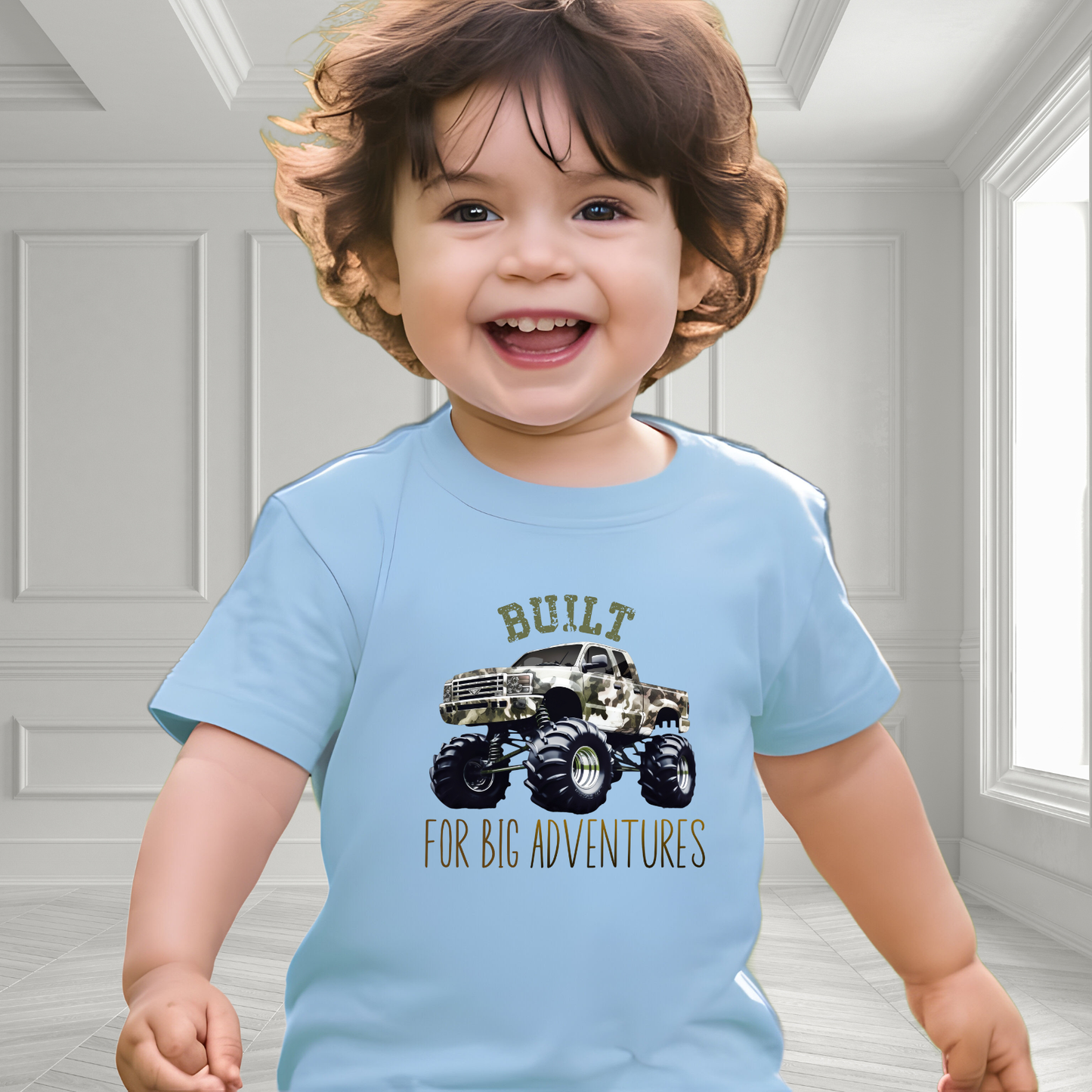 Built For Big Adventures Toddler T-Shirt