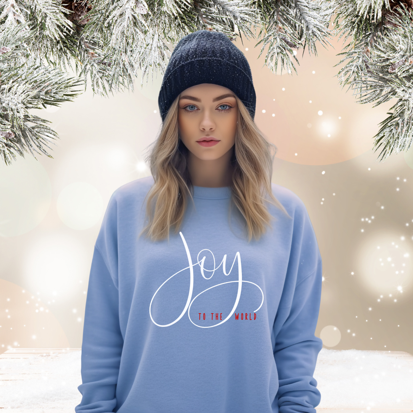 Joy To The World Crewneck Sweatshirt