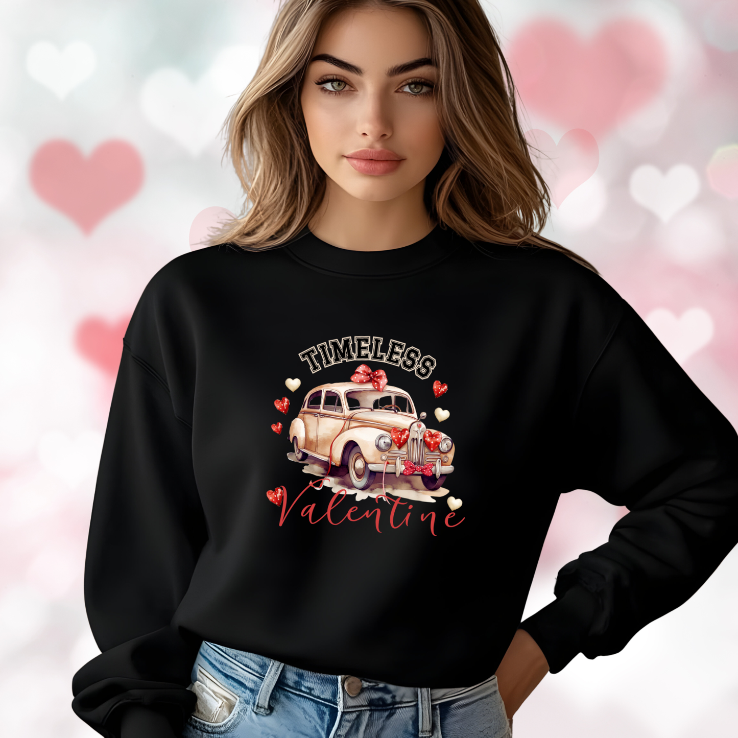 Timeless Valentine Crewneck Sweatshirt