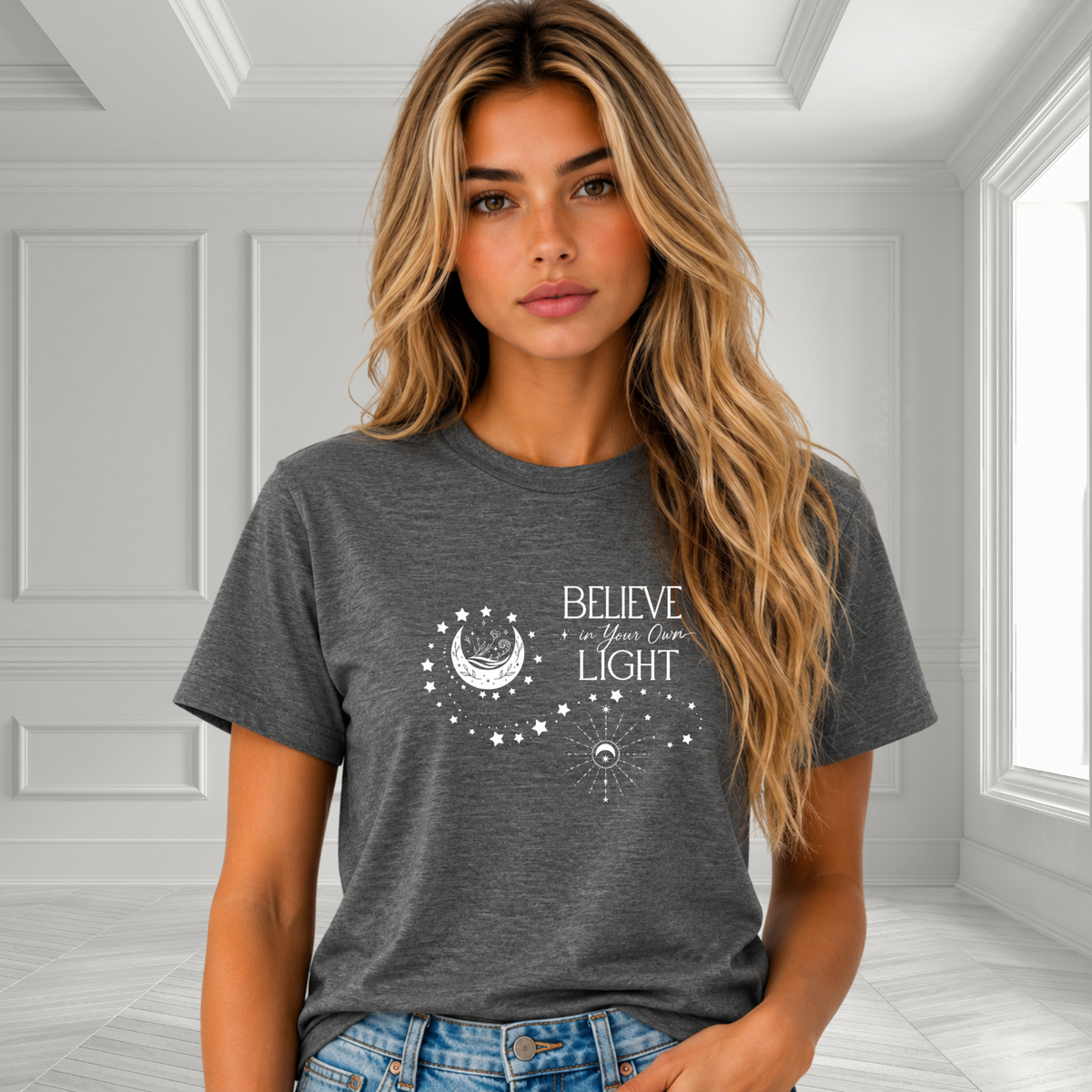 Believe In Your Own Light T‑Shirt