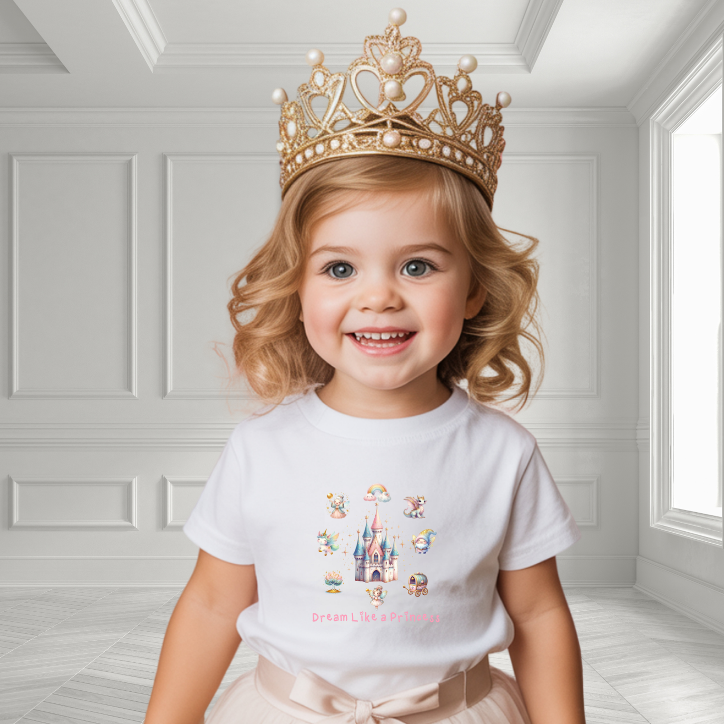 Dream Like A Princess Toddler T-Shirt
