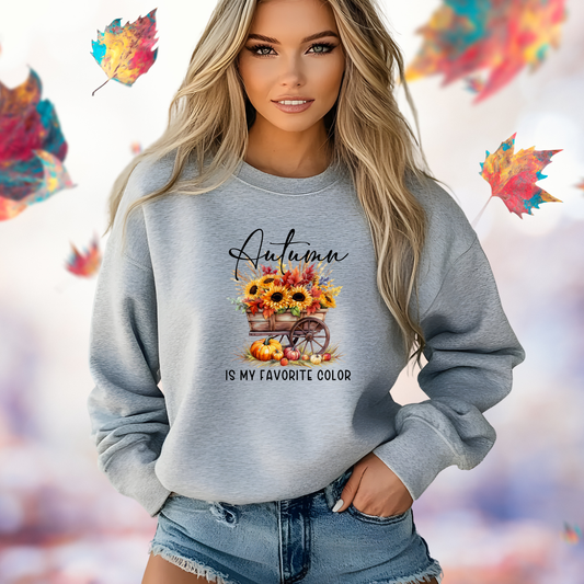 Autumn Is My Favorite Color Crewneck Sweatshirt