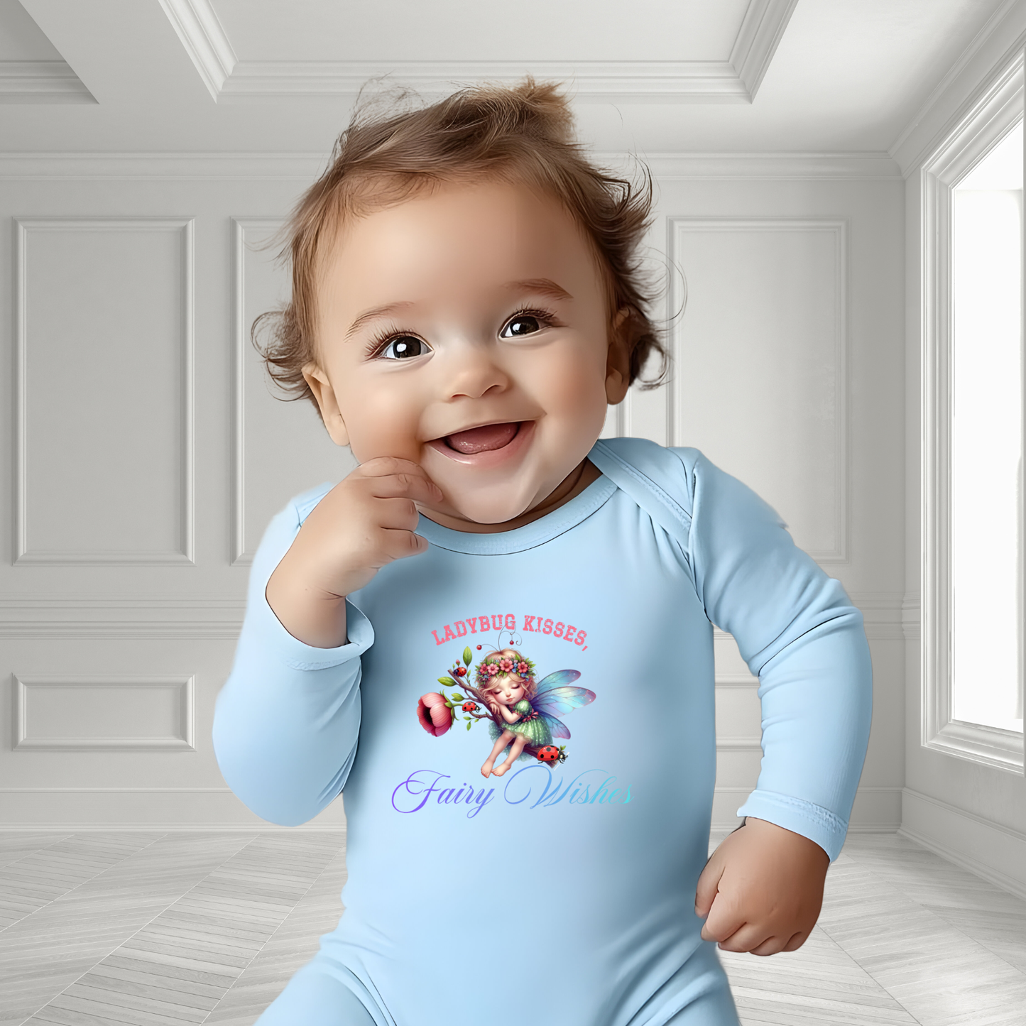 Fairy Wishes Infant Long Sleeve Onesie