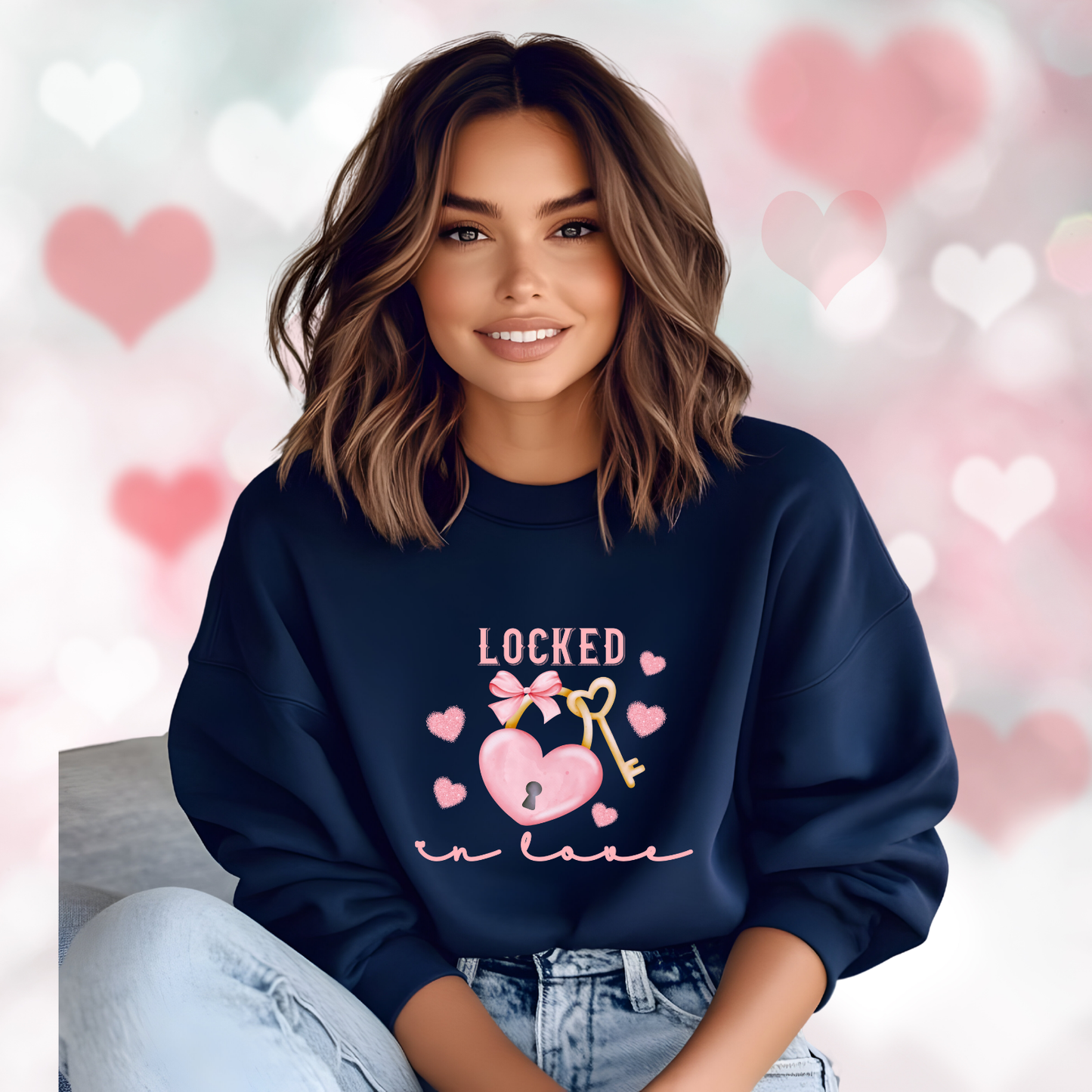 Locked in Love Crewneck Sweatshirt