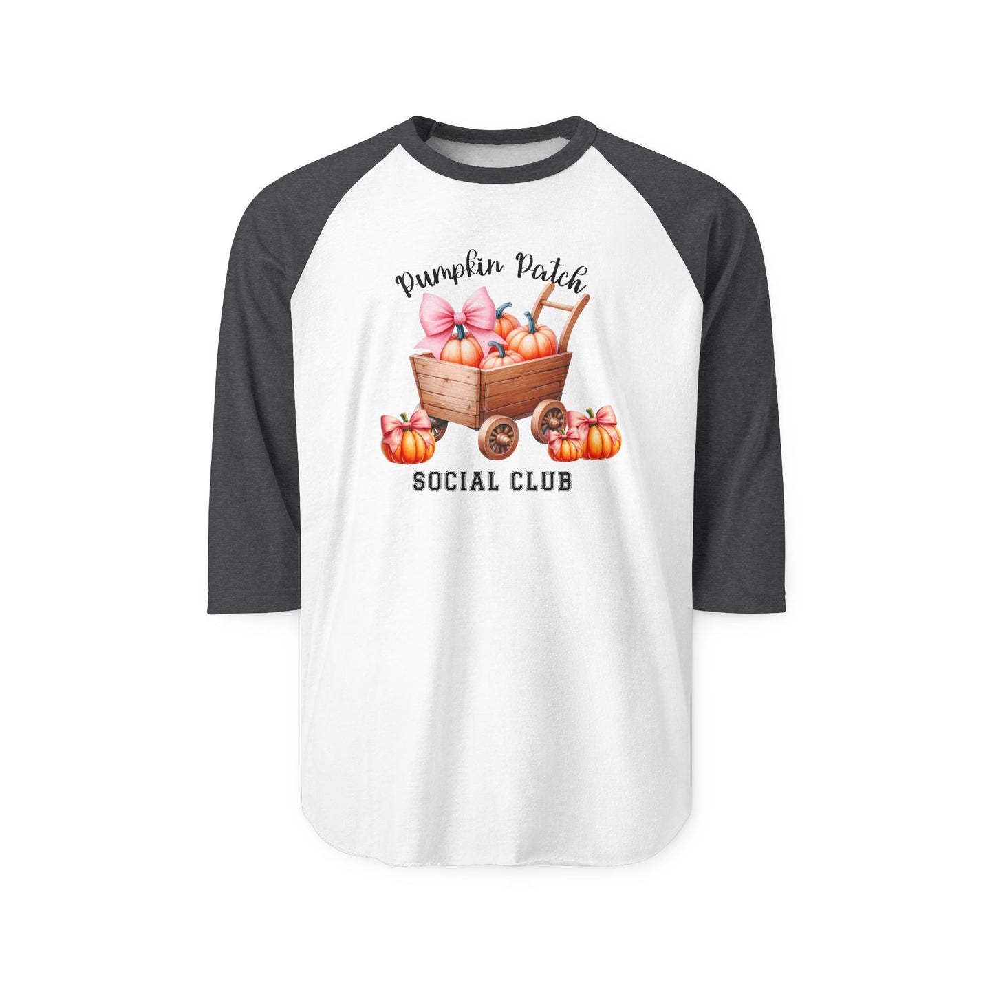 Pumpkin Patch Social Club Baseball Tee