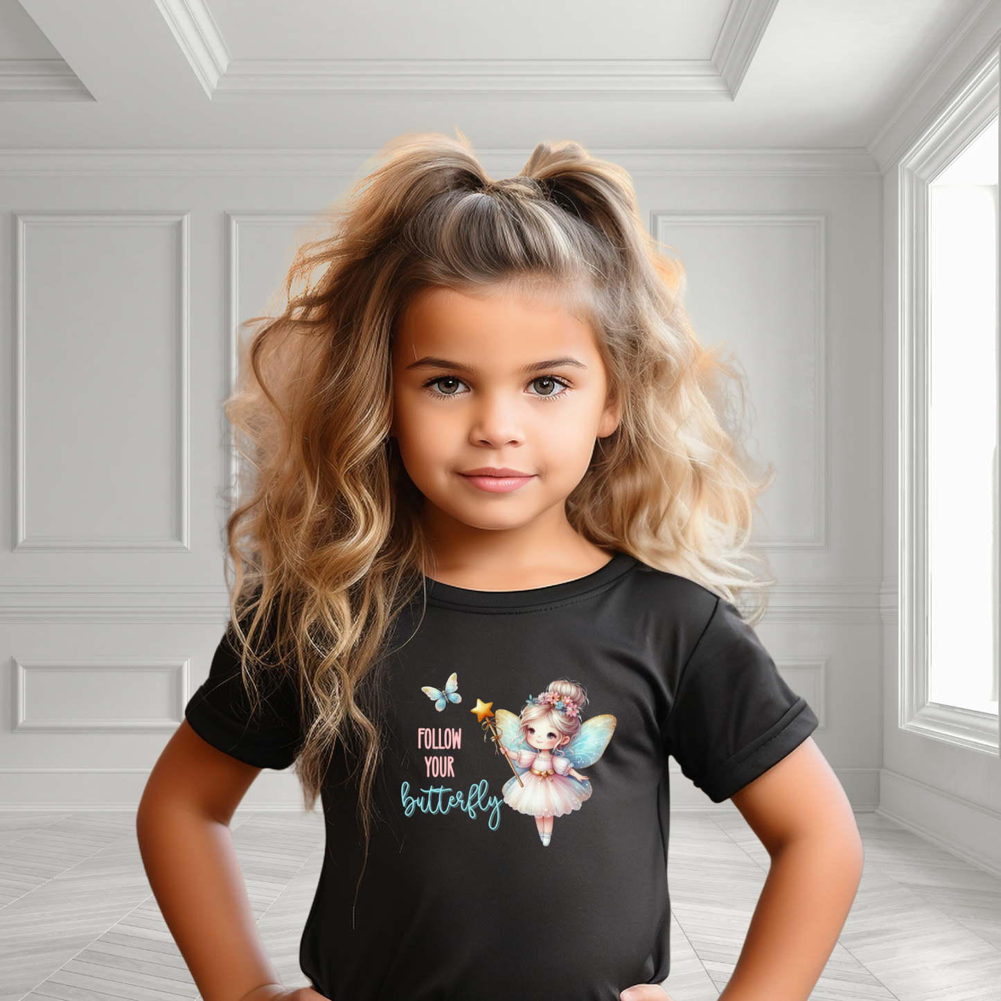 Follow Your Butterfly Kid's T-Shirt